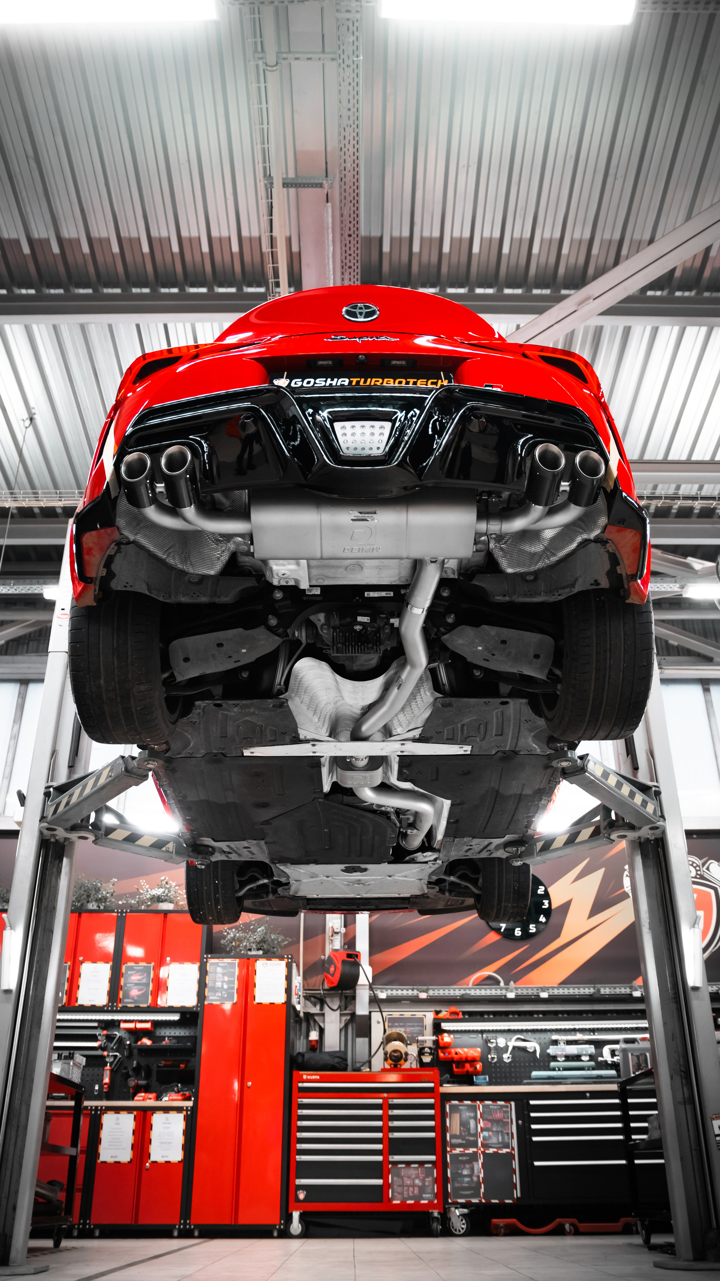 Предметная фотосъёмка для Deikin Exhaust в Калуге