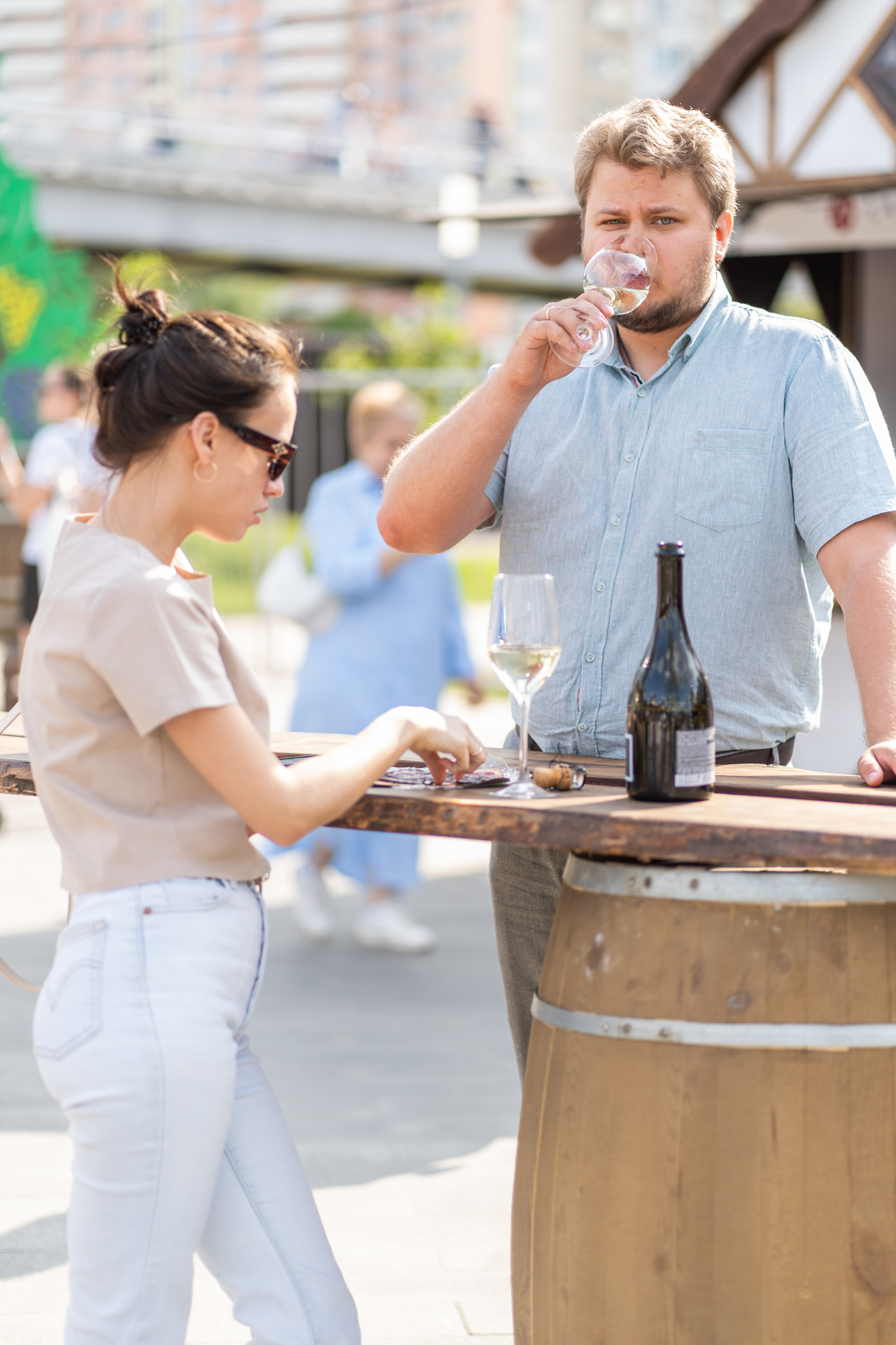 Репортажная фотосъёмка Винной ярмарки в Красногорске