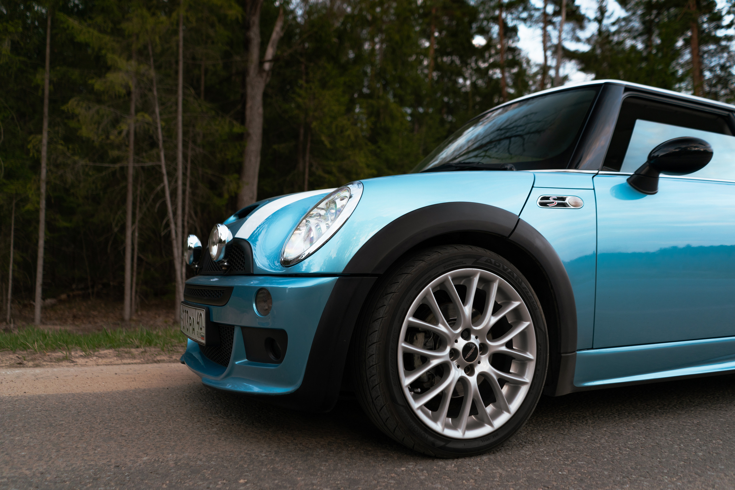 Автомобильная фото-сессия Mini Cooper S R53 в Калуге