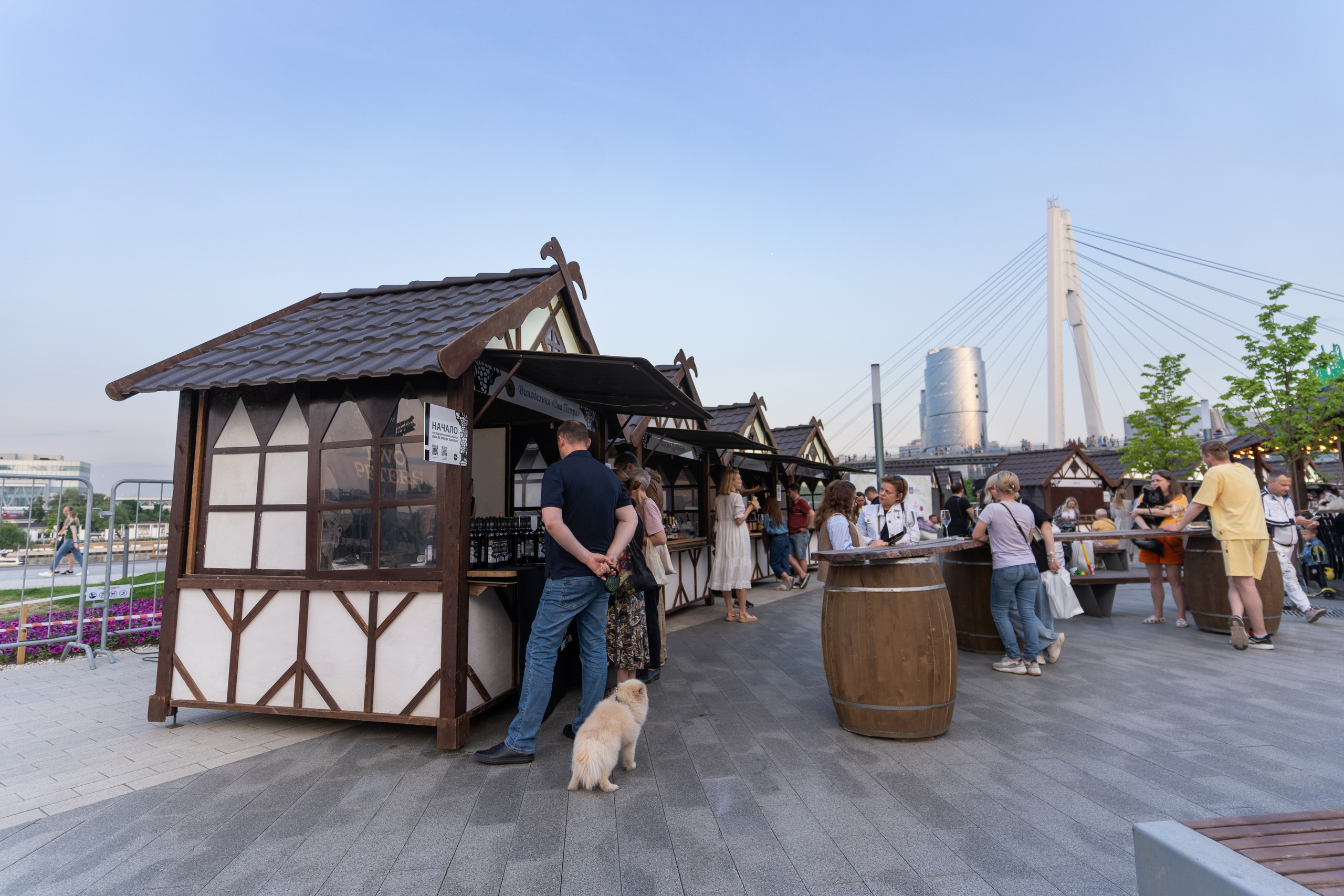 Репортажная фотосъёмка Винной ярмарки в Красногорске