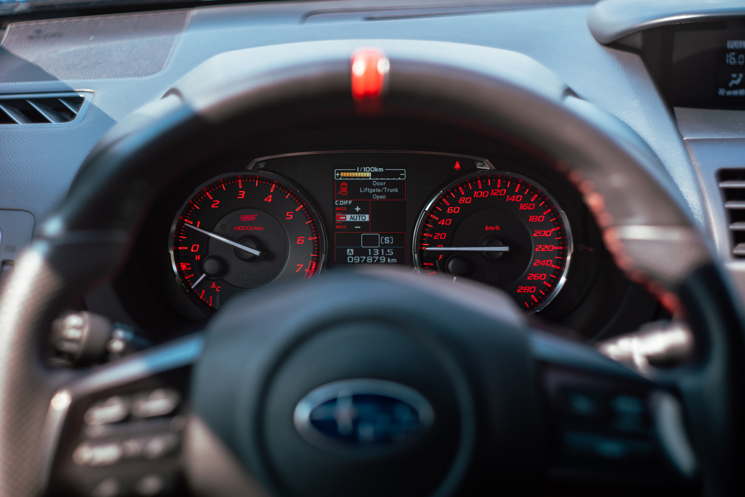 Автомобильная фото-сессия Subaru Impreza WRX STI в Калуге