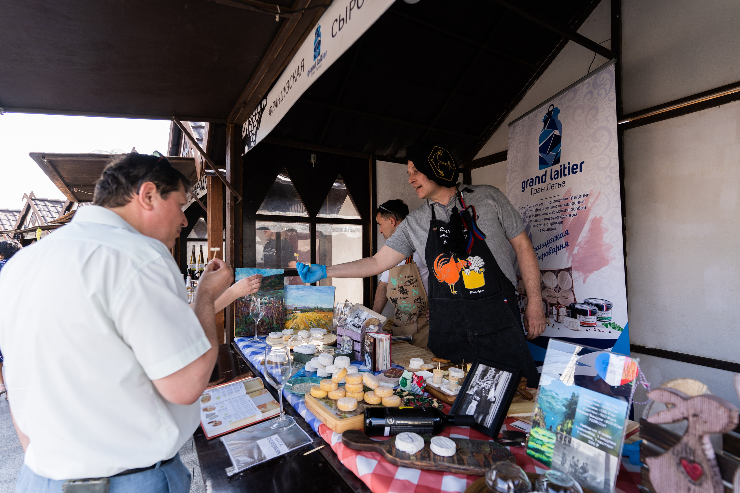 Репортажная фотосъёмка Винной ярмарки в Красногорске
