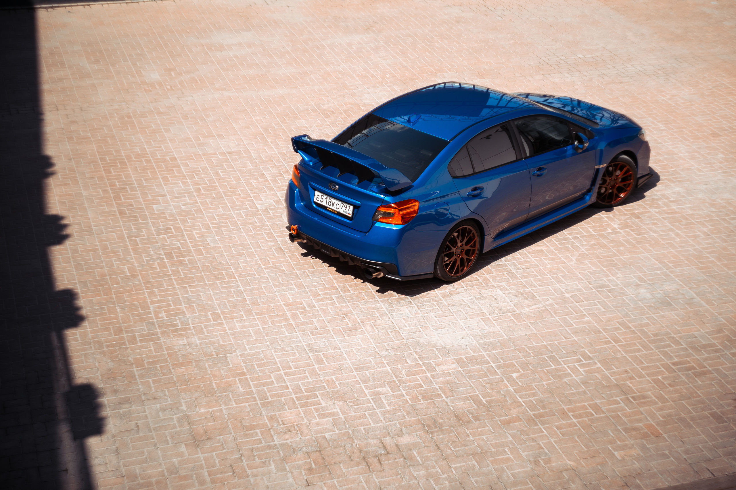 Автомобильная фото-сессия Subaru Impreza WRX STI в Калуге