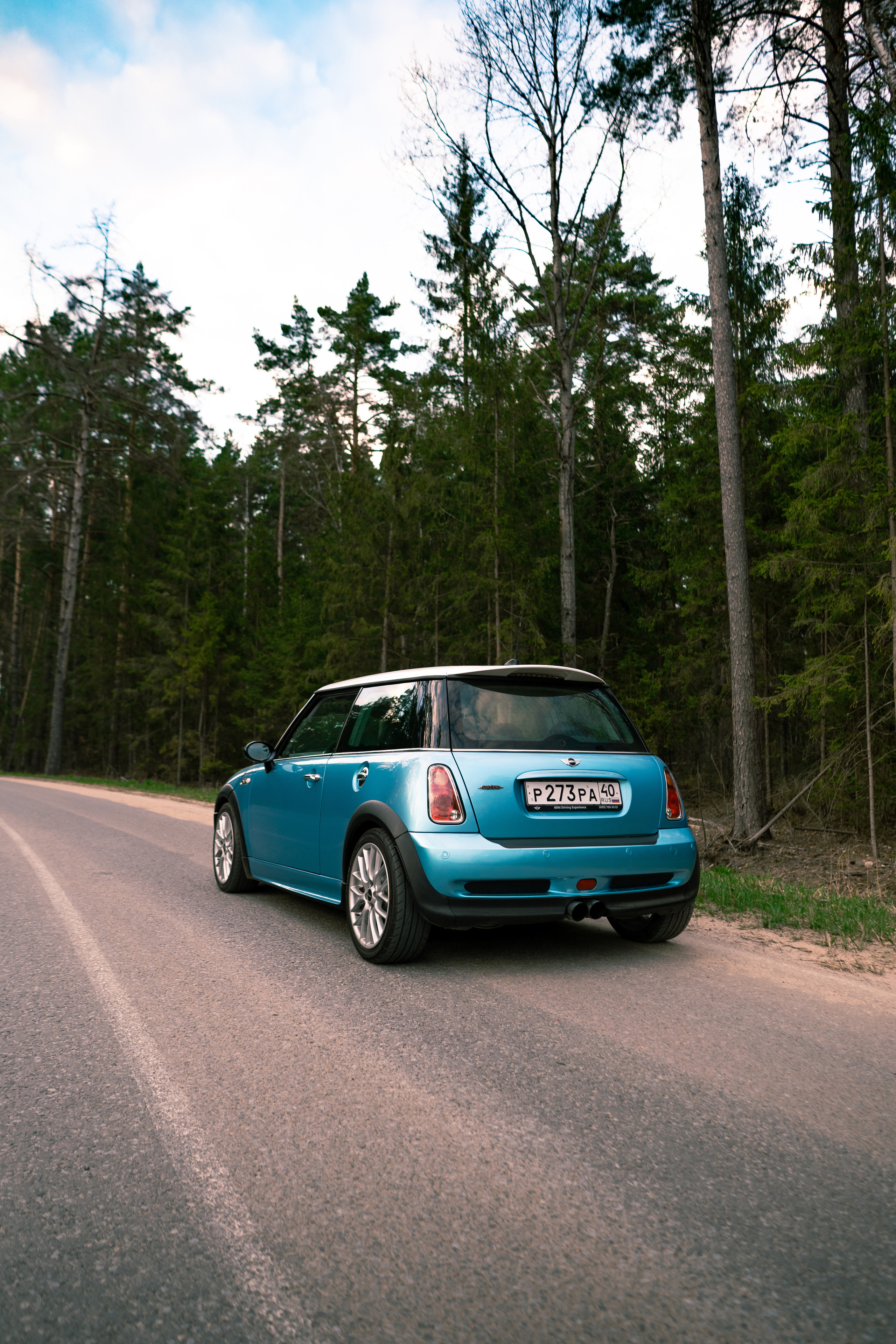 Автомобильная фото-сессия Mini Cooper S R53 в Калуге