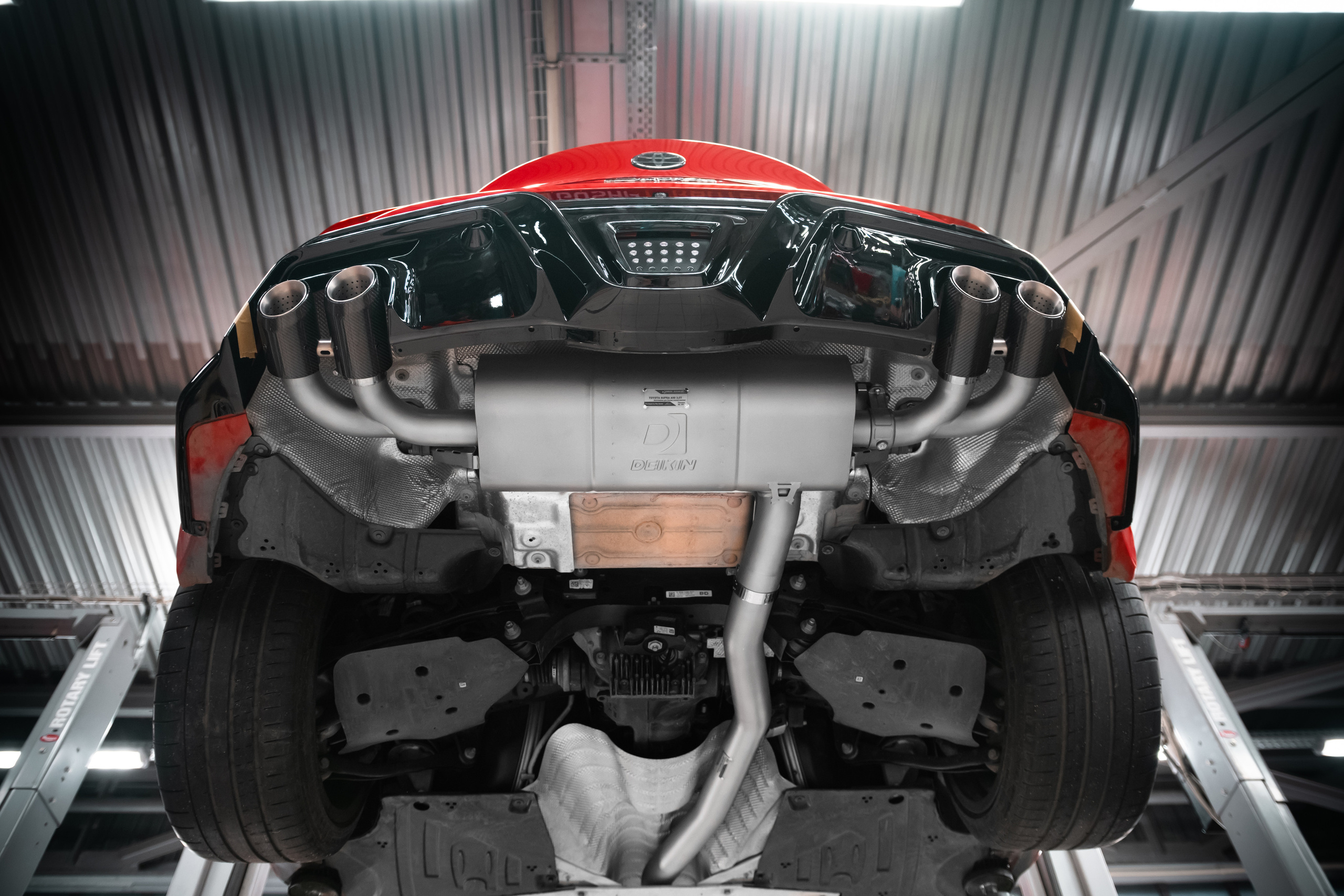 Предметная фотосъёмка для Deikin Exhaust в Калуге