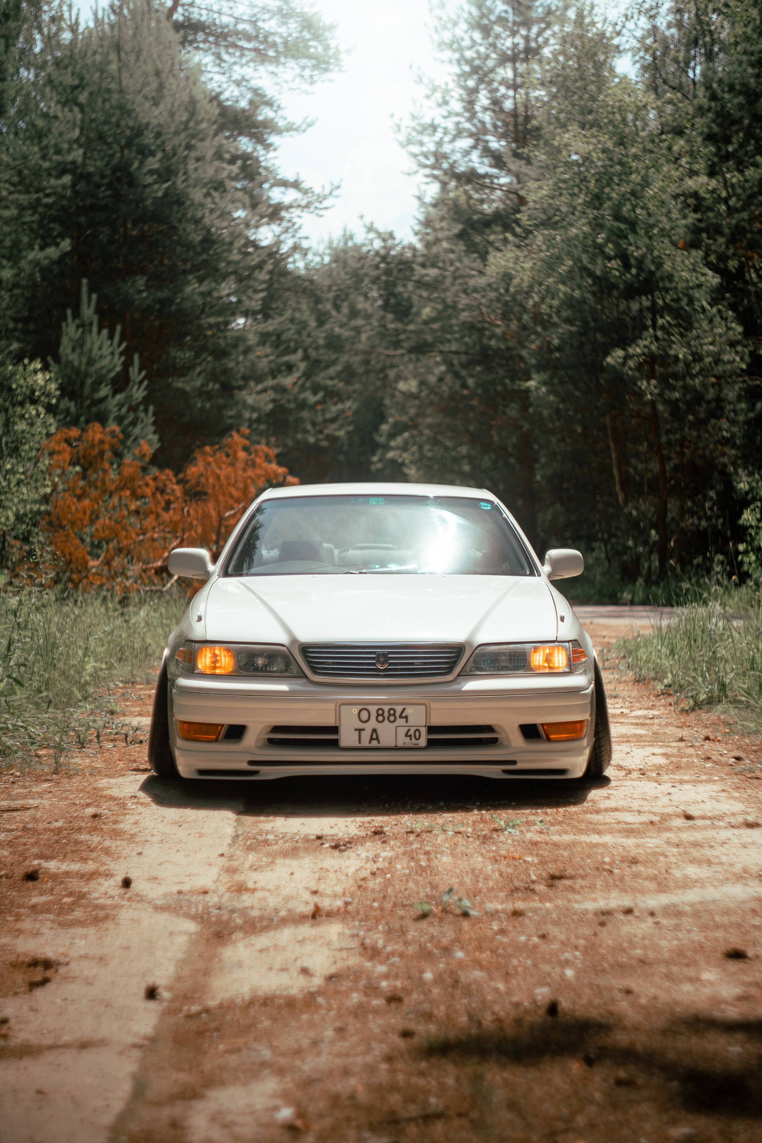 Автомобильная фото-сессия Toyota Mark II в Калуге