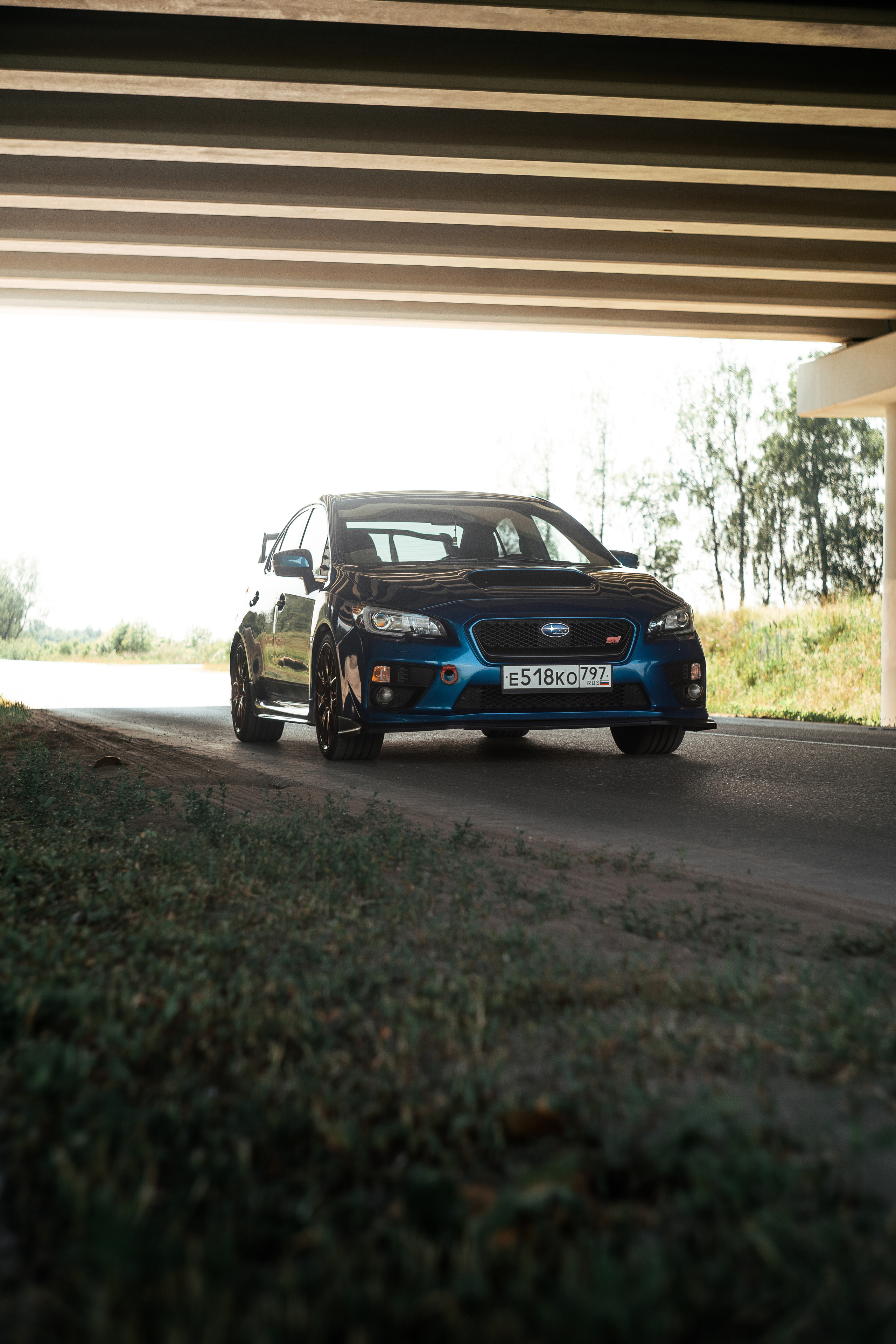 Автомобильная фото-сессия Subaru Impreza WRX STI в Калуге
