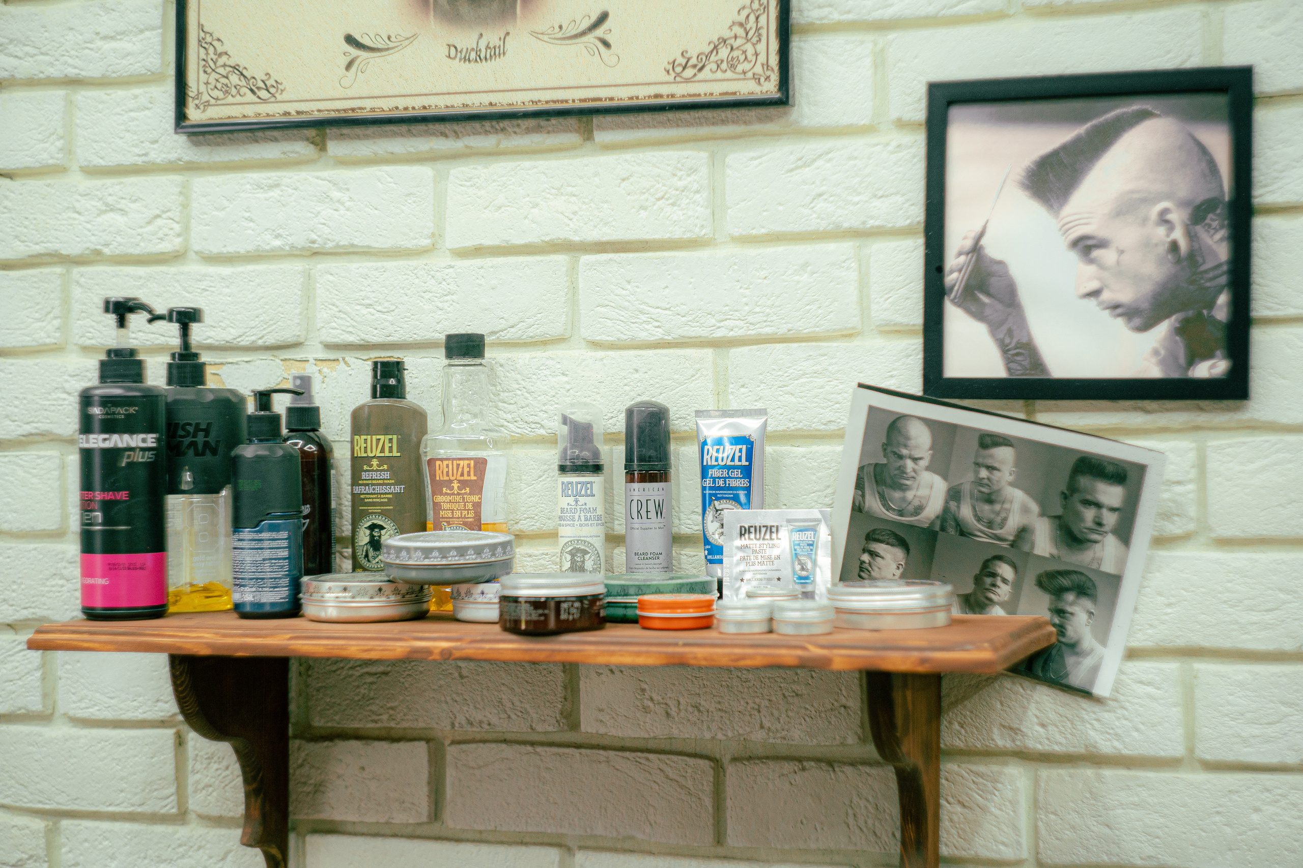 Имиджевая фото-сессия для CutRoom Barbershop в Калуге