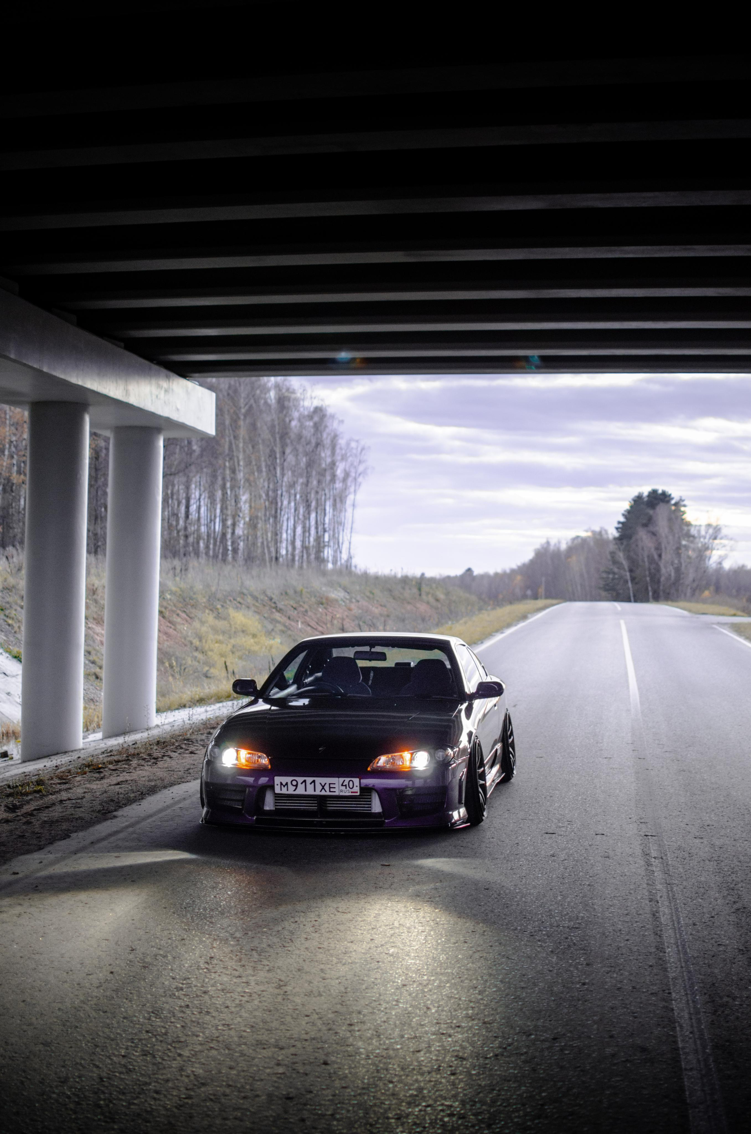 Автомобильная фото-сессия Nissan Silvia S15 Plum в Калуге