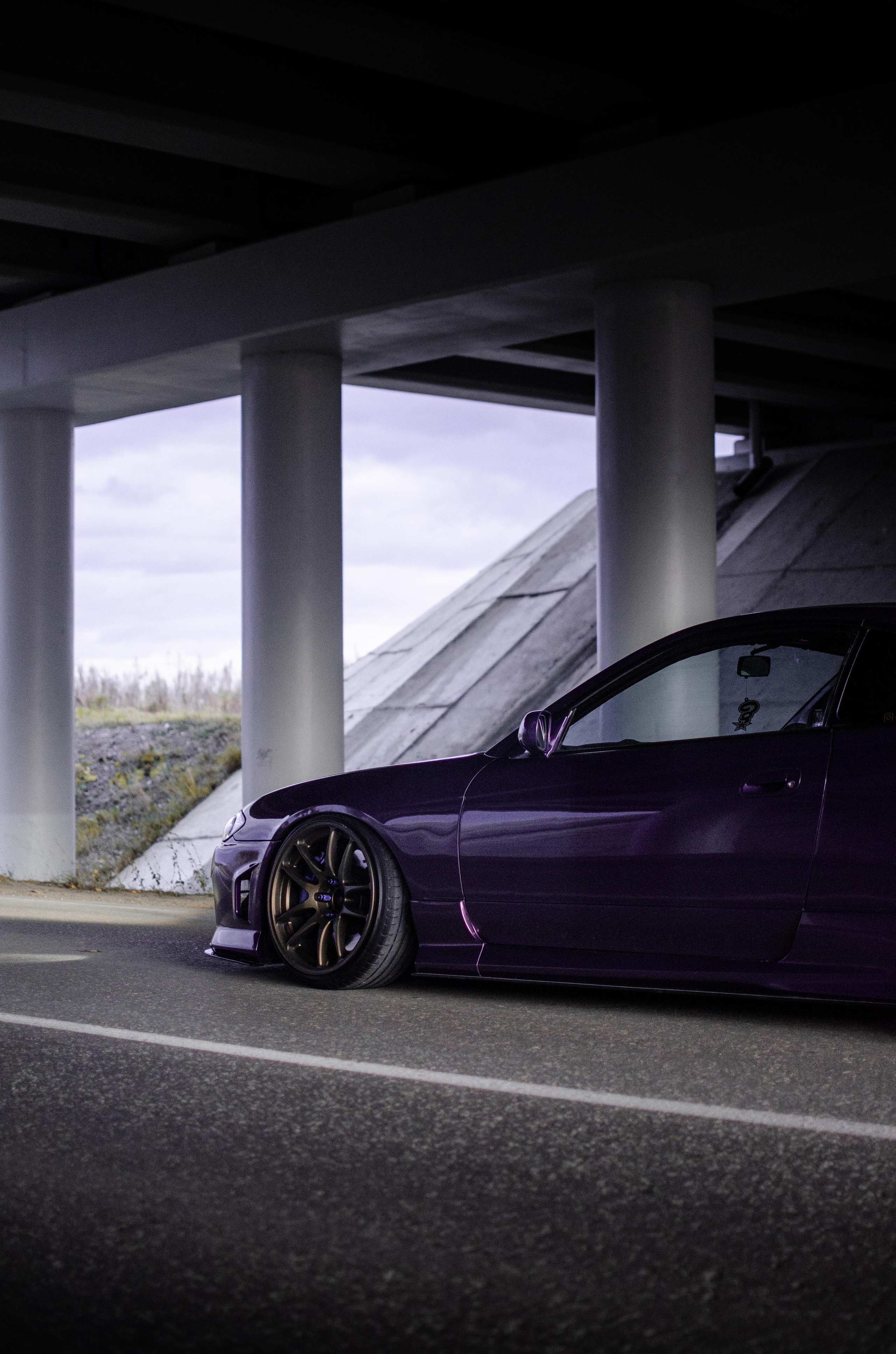 Автомобильная фото-сессия Nissan Silvia S15 Plum в Калуге