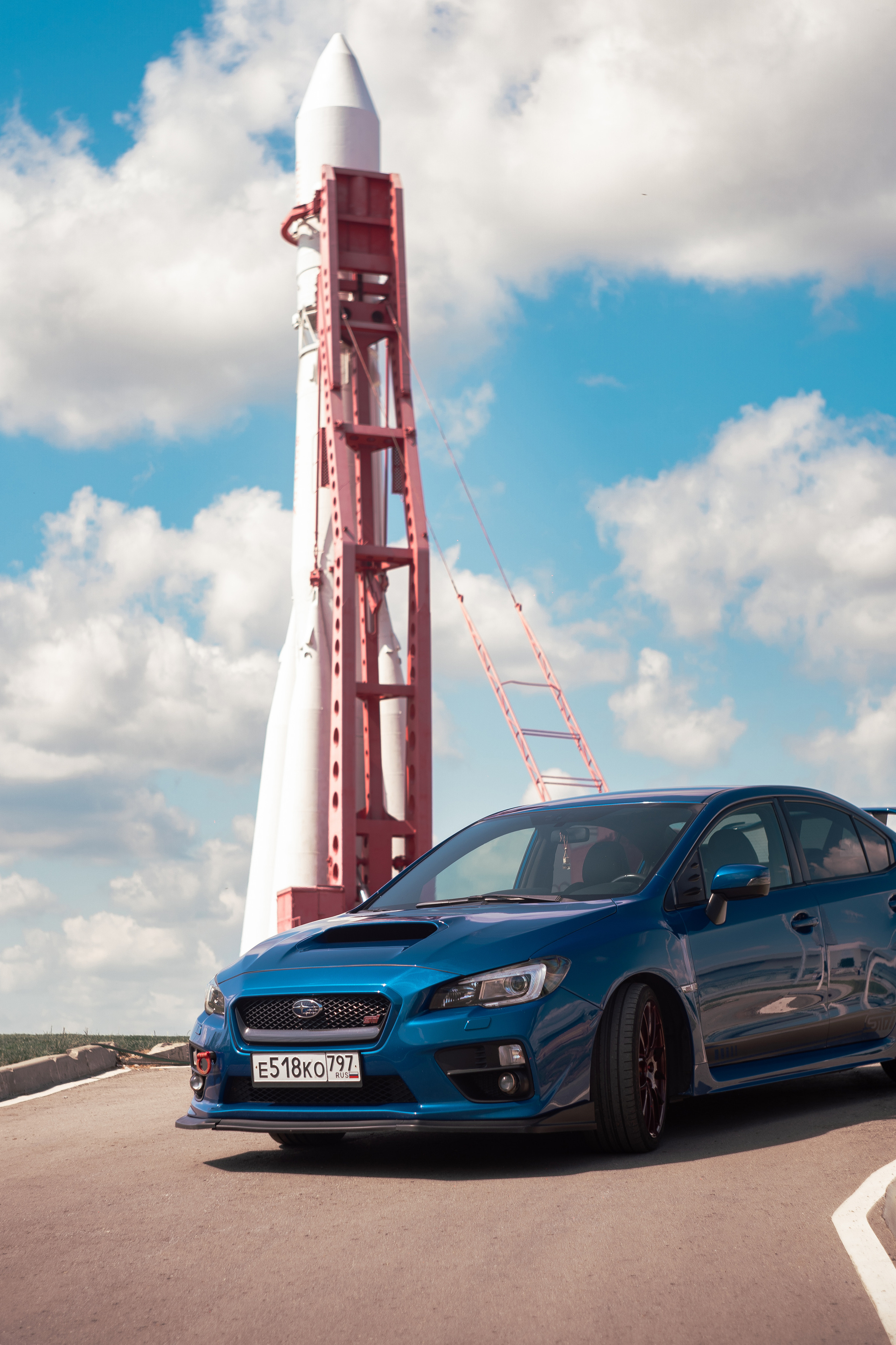 Автомобильная фото-сессия Subaru Impreza WRX STI в Калуге