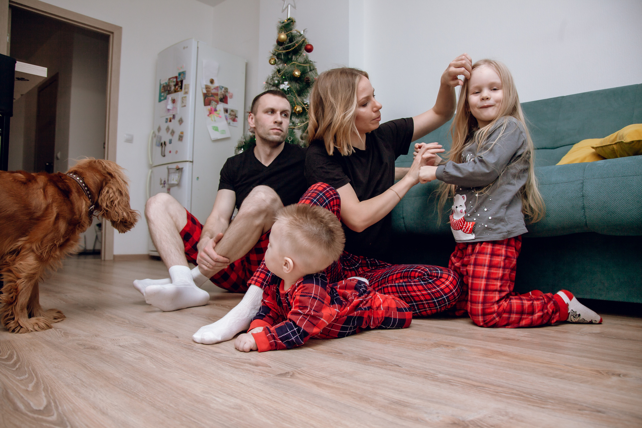 Новогодняя домашняя посиделка. Свадебный и семейный фотограф Екатеринбург Настя Саедгалина