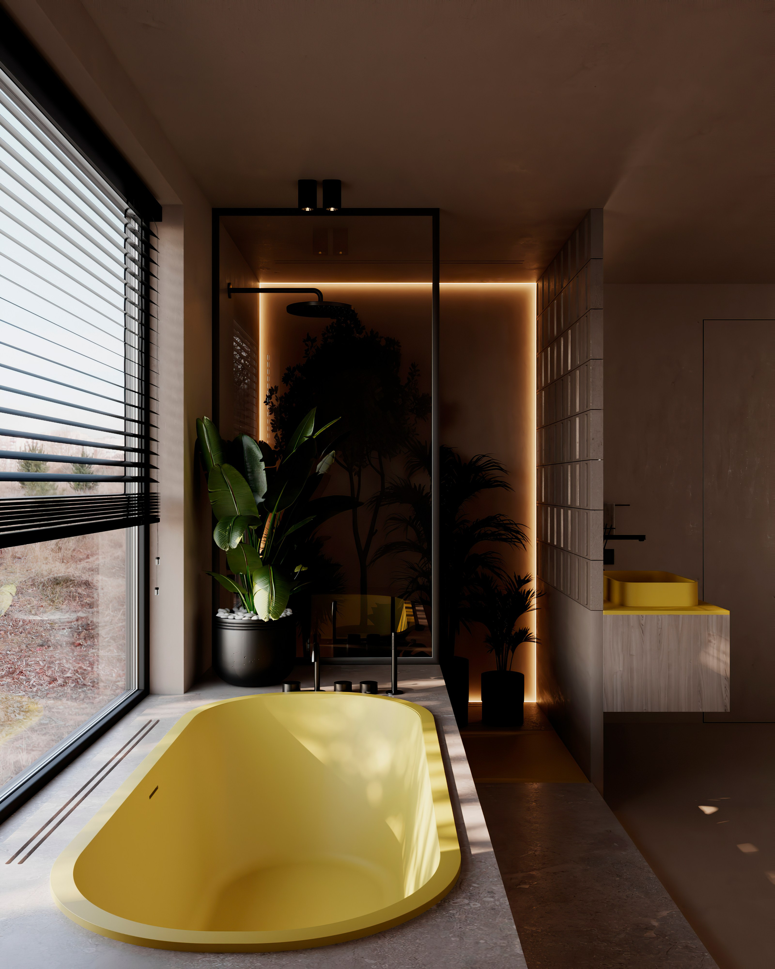 Домик для посуточной аренды в Калининградской области. Визуализатор Векшина Елена