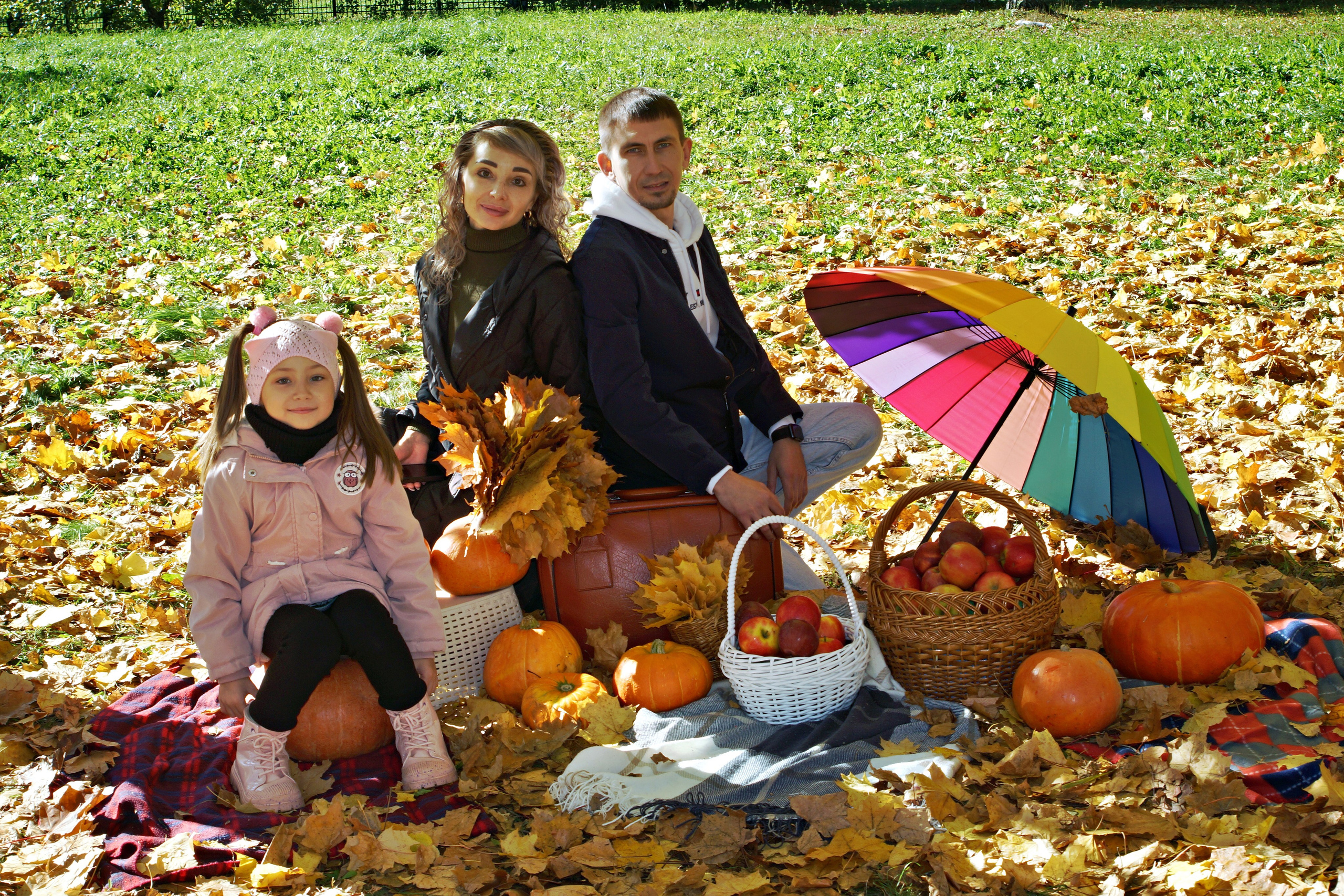 Осенняя фотосессия в детском саду г. Йошкар-Ола