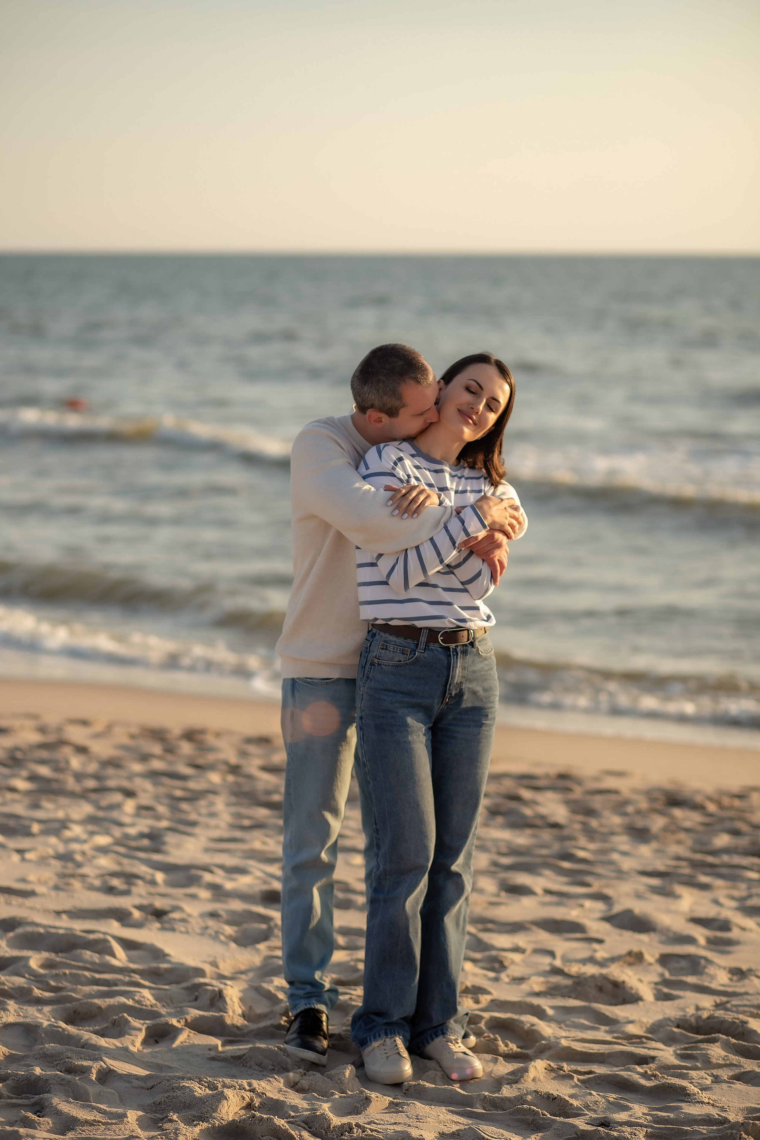 Павел и Татьяна. Закат в Янтарном. Фотограф в Калининграде Решетникова Алина