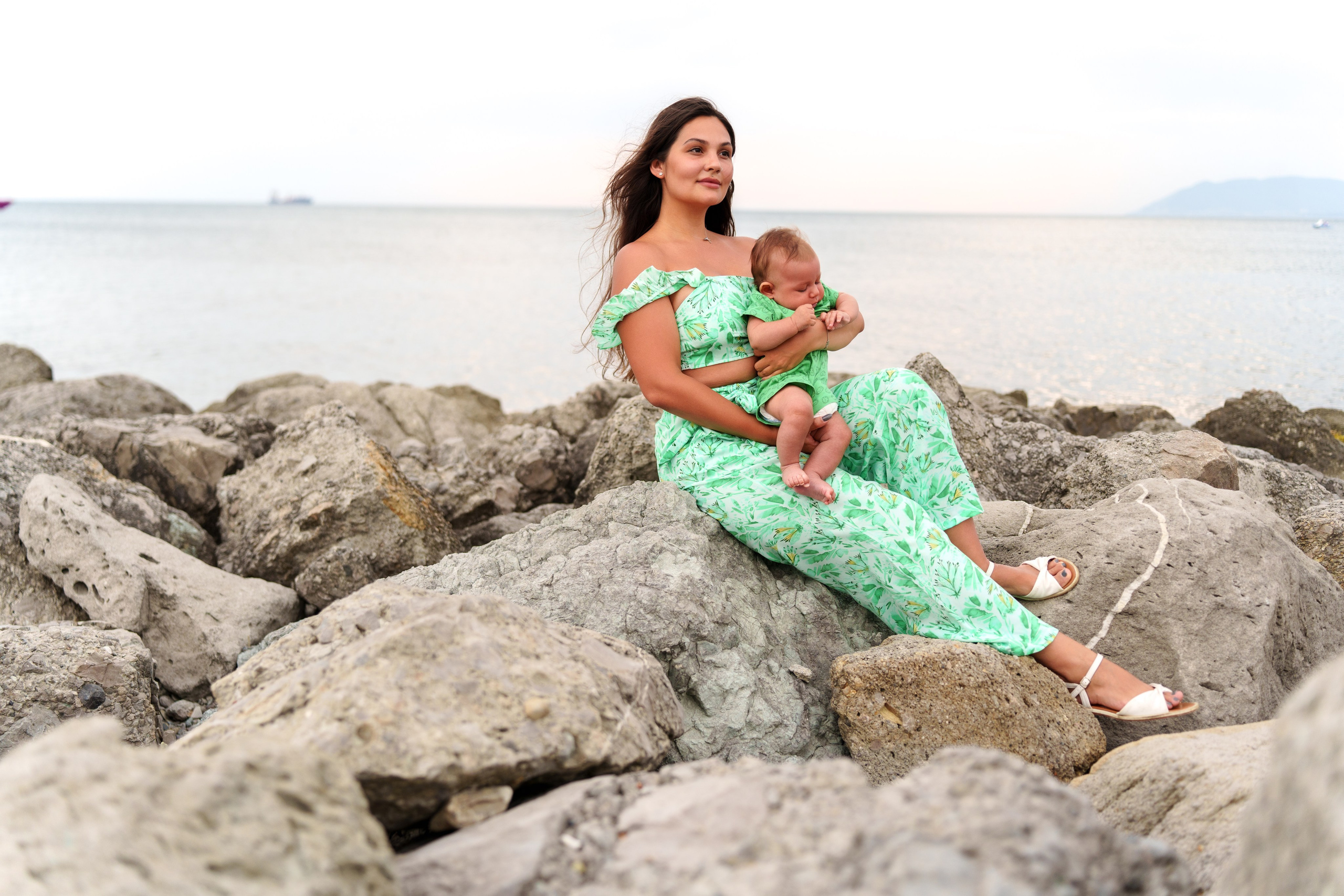 Семейная фотосессия на морском закате (01.09.2023). Фотограф Андрей Чеботок (Белгород, Курск, Воронеж, Старый Оскол)