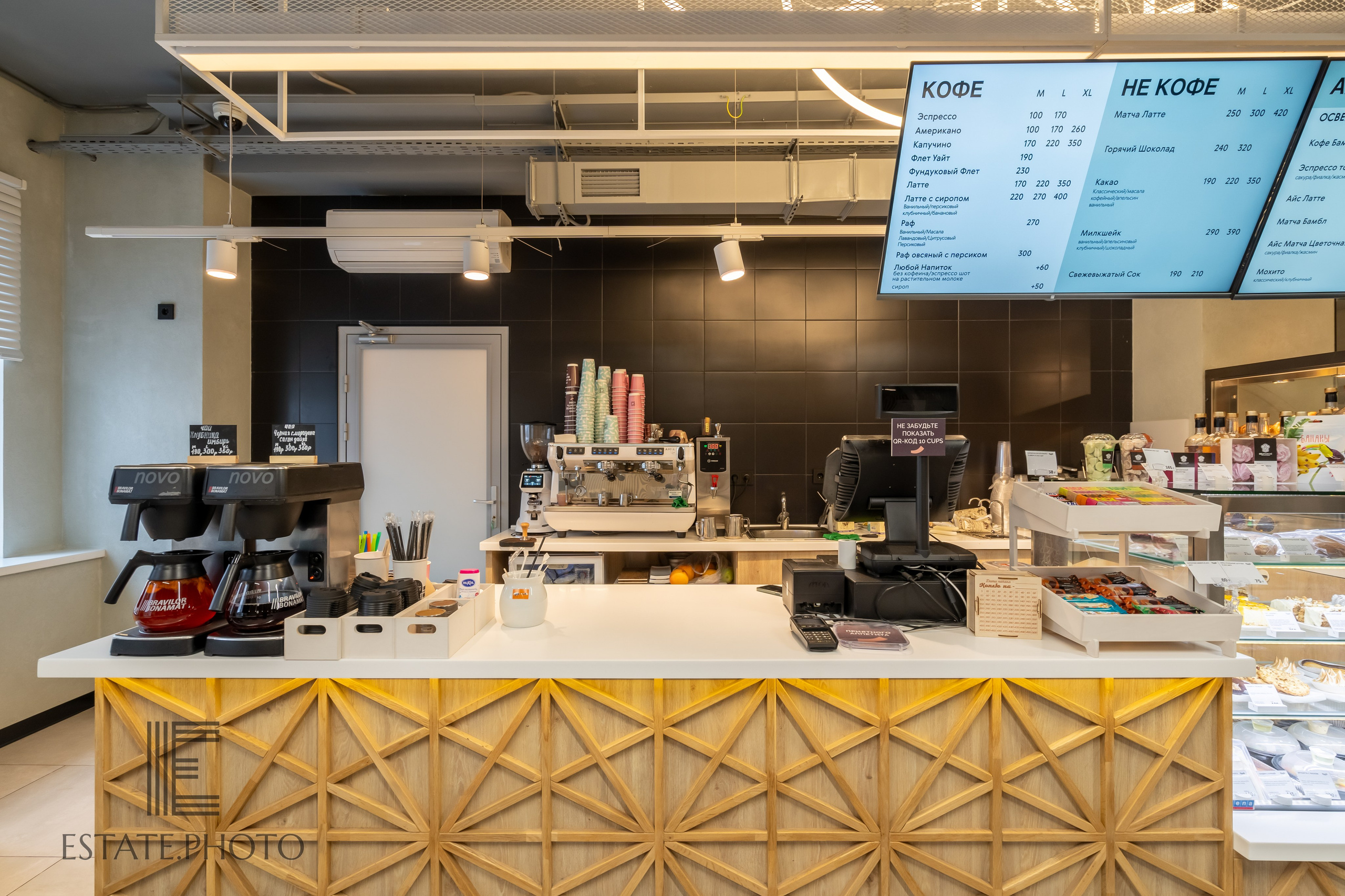 Кафе и рестораны. Интерьерный фотограф Москва Татьяна Казакова