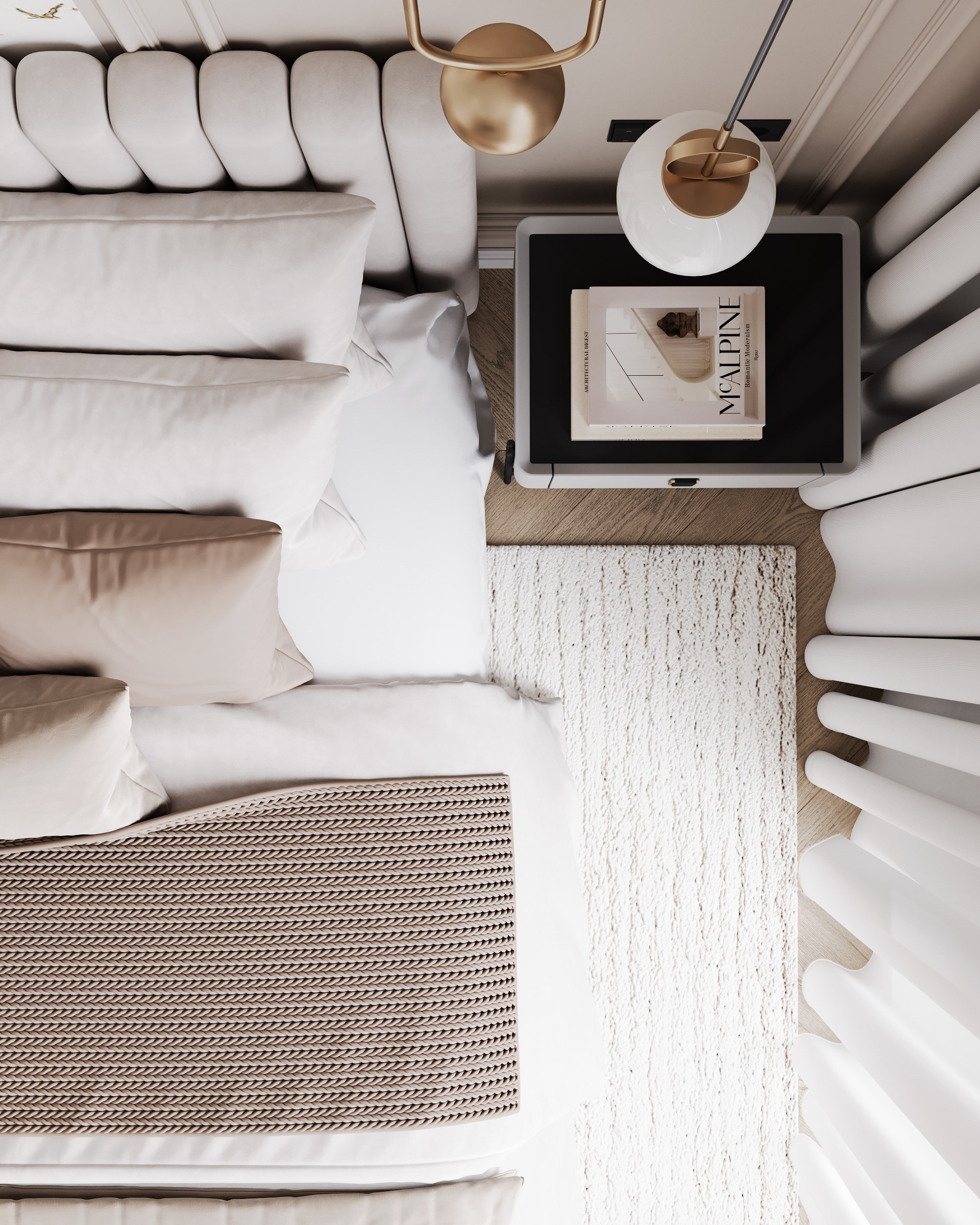 Проект 9 ЖК Западный порт 80 м². Artstudio17 Дизайн-студия Ирины Чабан в Москве