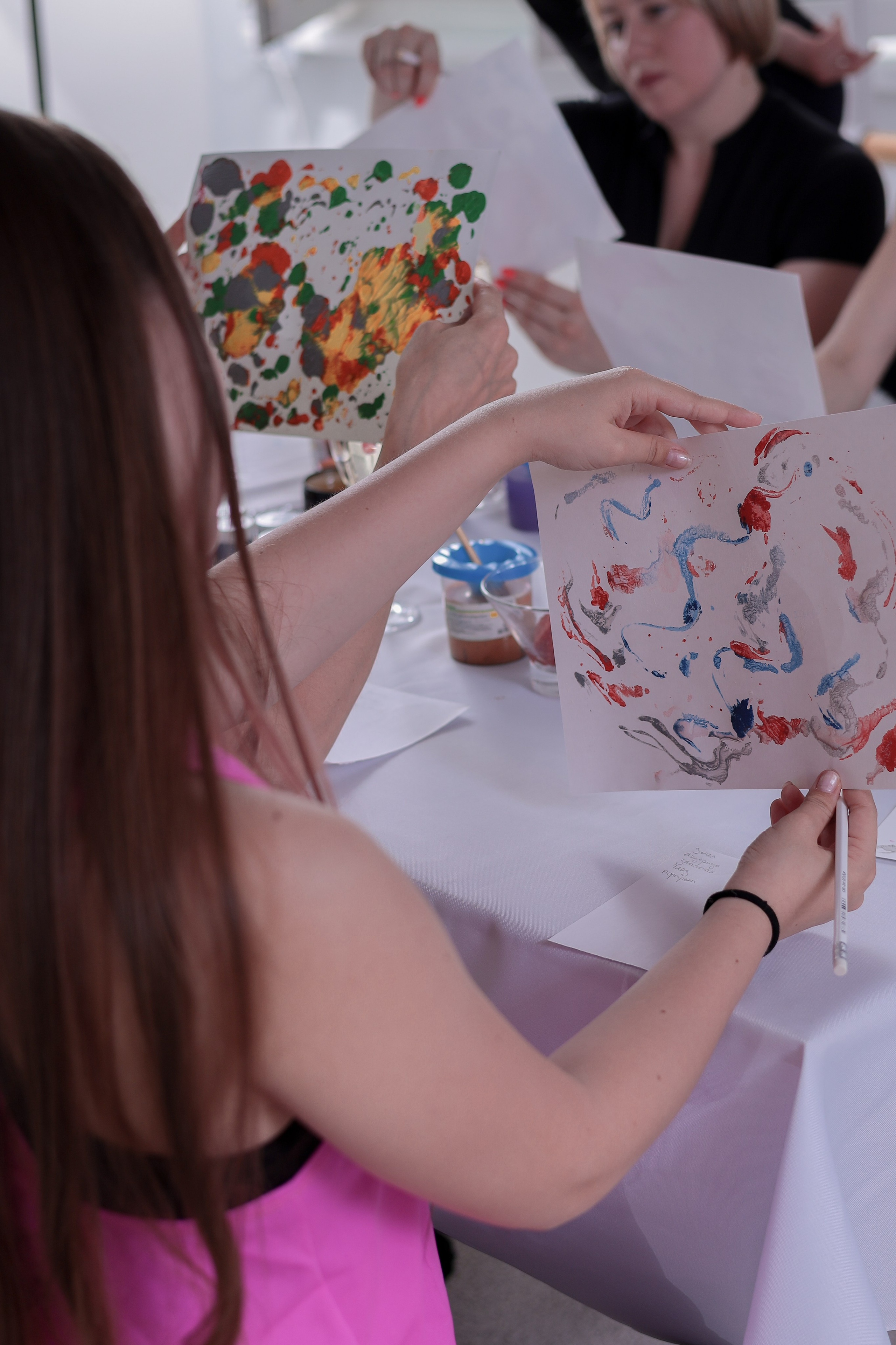 Арт-терапия + аэройога. Фотограф Надршина Лилия