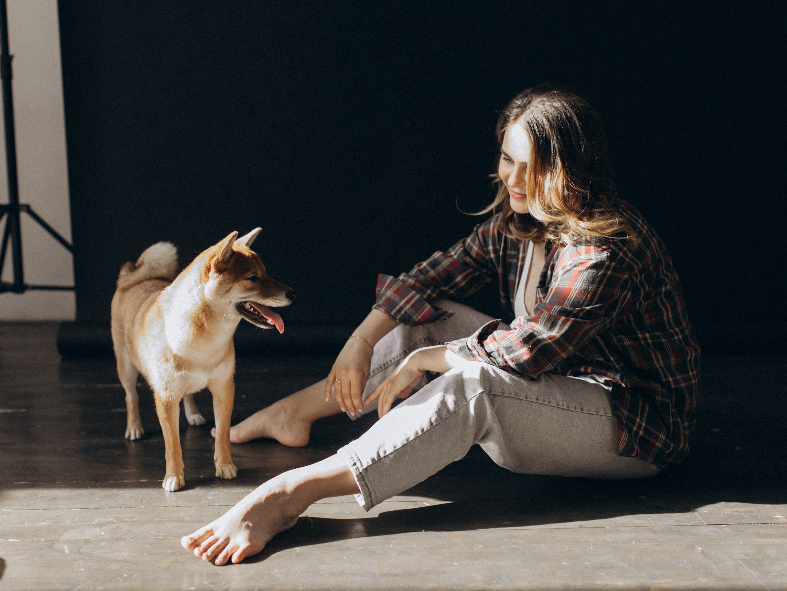 Мика и Настя. Фотограф-анималист в Москве Кириллова Татьяна