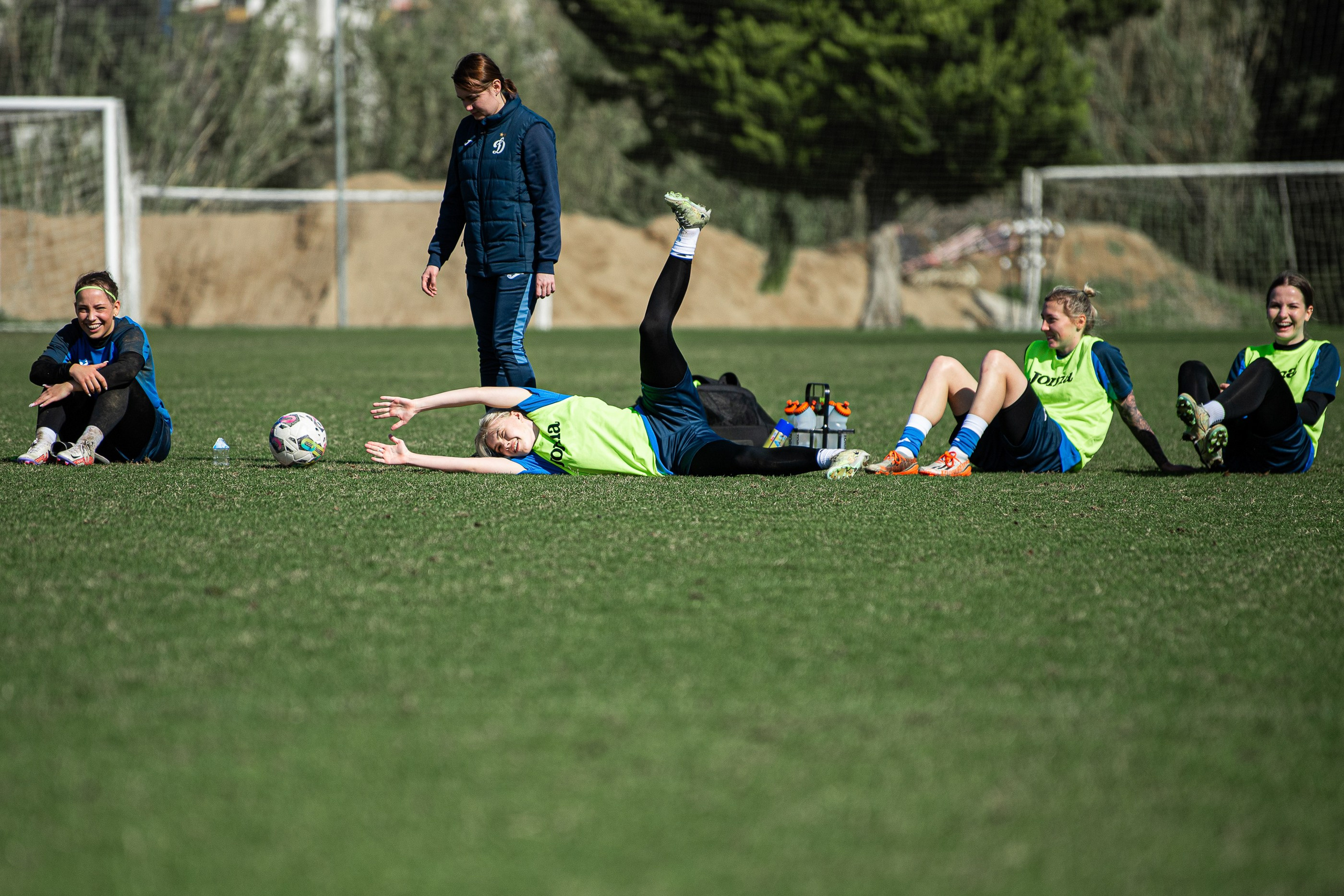 Dynamo women’s team training camp in Turkey, 2024. Фотограф Кирилл Сафонов