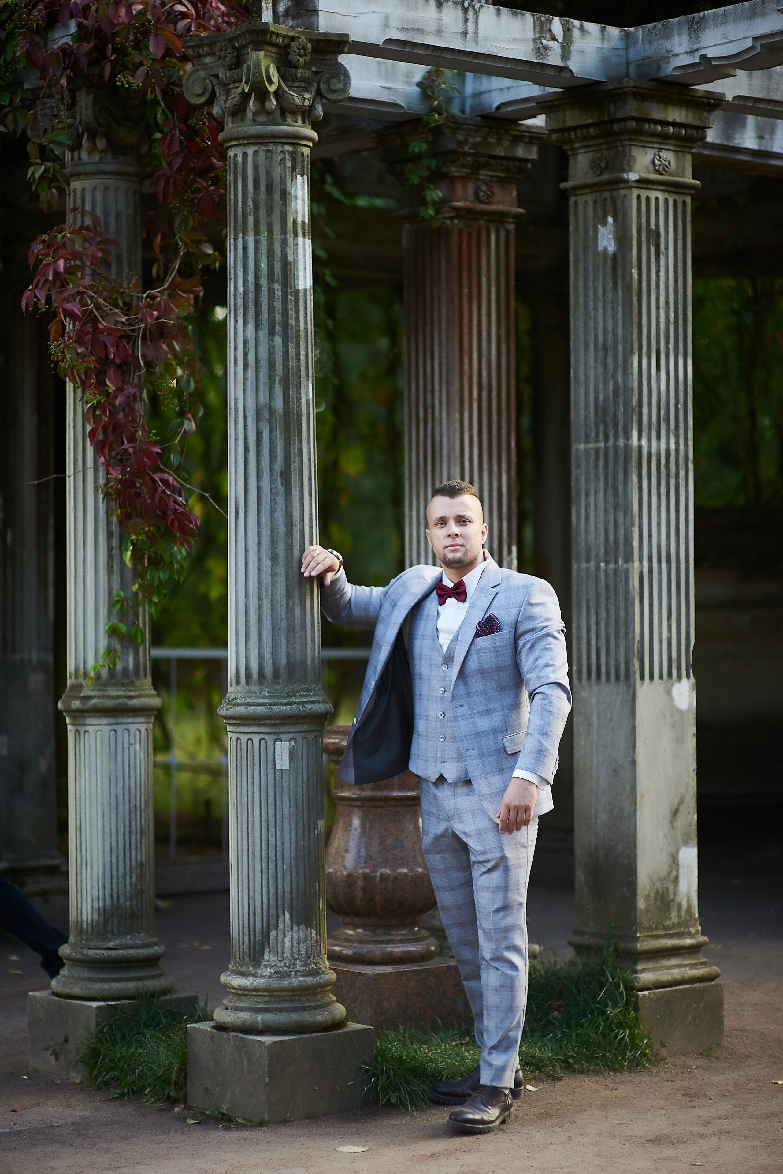 Красивейшая свадебная прогулка для проведения фотосессии своей свадьбы по Екатерининскому парку в Пушкине Наталии и Александра. Портретный, семейный и свадебный фотограф в Санкт-Петербурге и в Пушкине Ширяев Денис