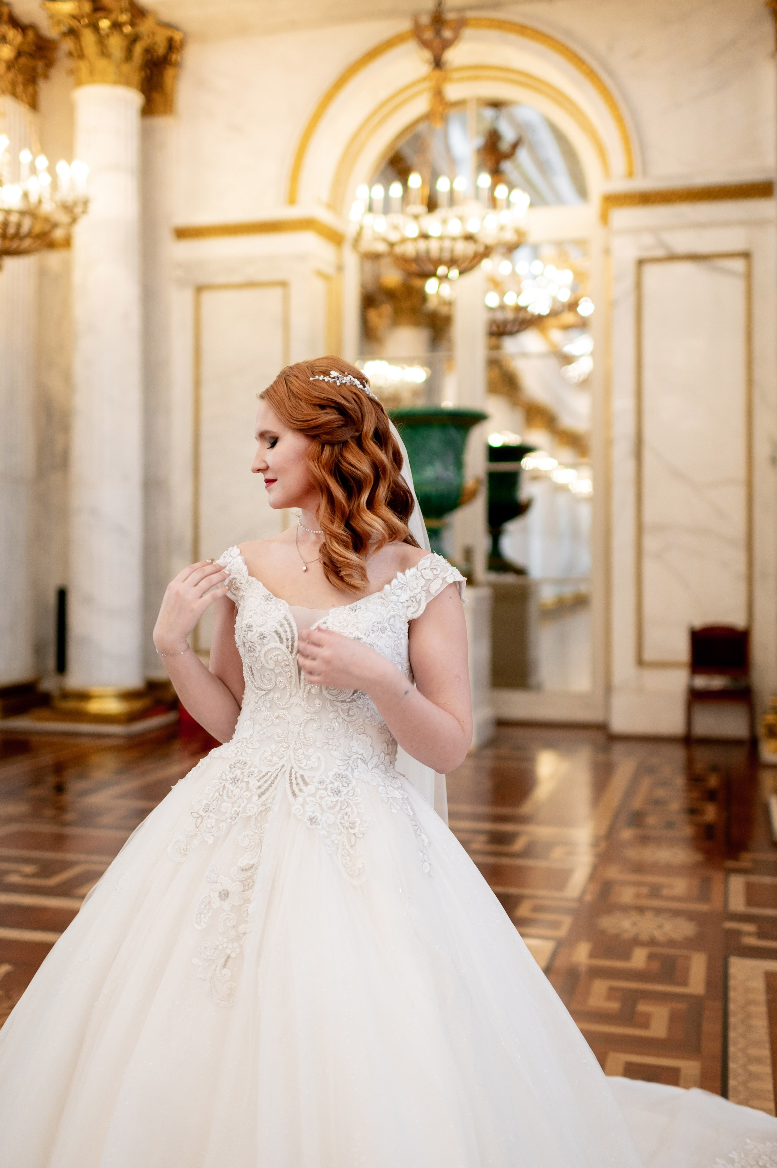 Екатерина и Алексей (свадебная фотосессия в Эрмитаже и Первом Дворце Бракосочетания на Английской набережной 28). Портретный, семейный и свадебный фотограф в Санкт-Петербурге и в Пушкине Ширяев Денис