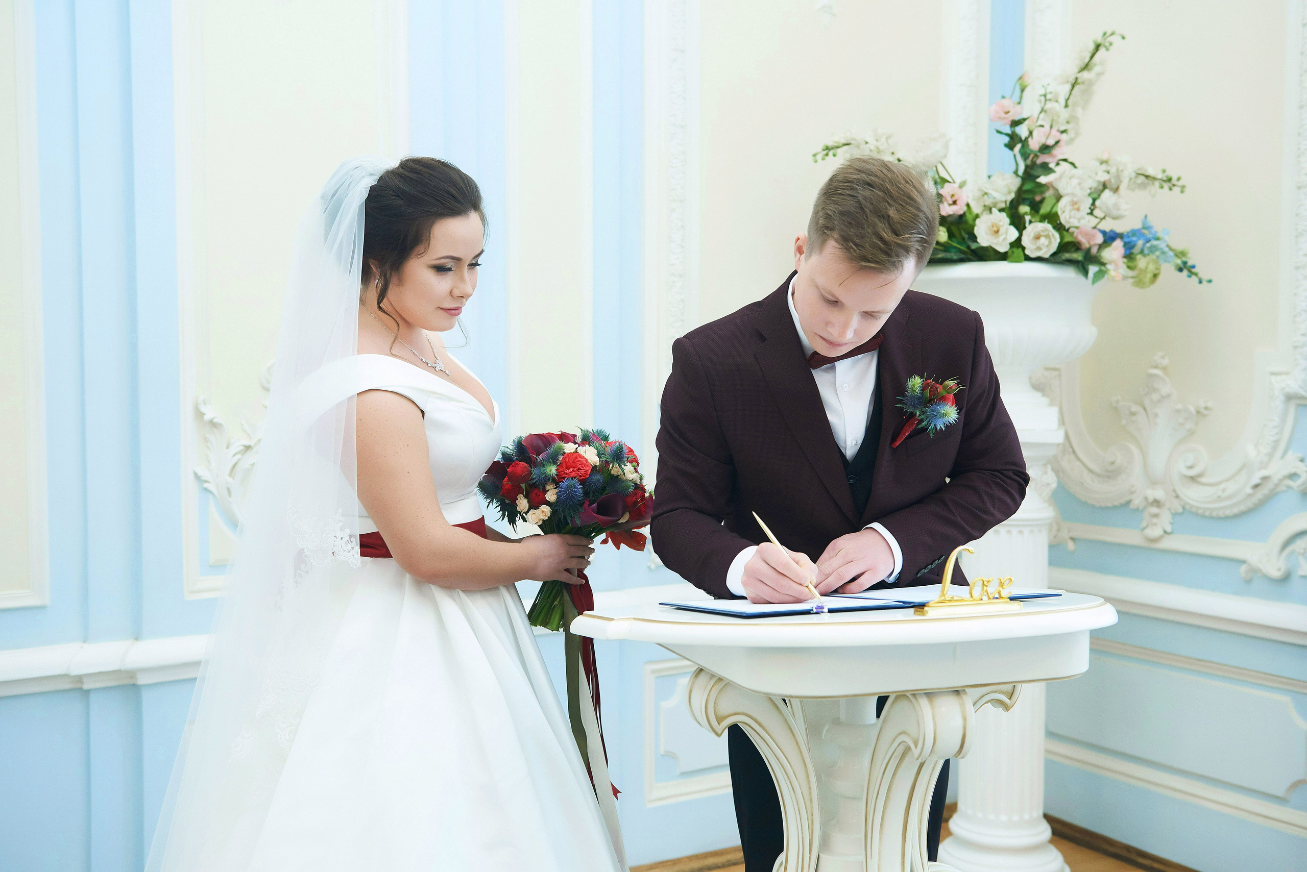 Ангелина и Сергей (фотосессия в осеннем Пушкине). Портретный, семейный и свадебный фотограф в Санкт-Петербурге и в Пушкине Ширяев Денис