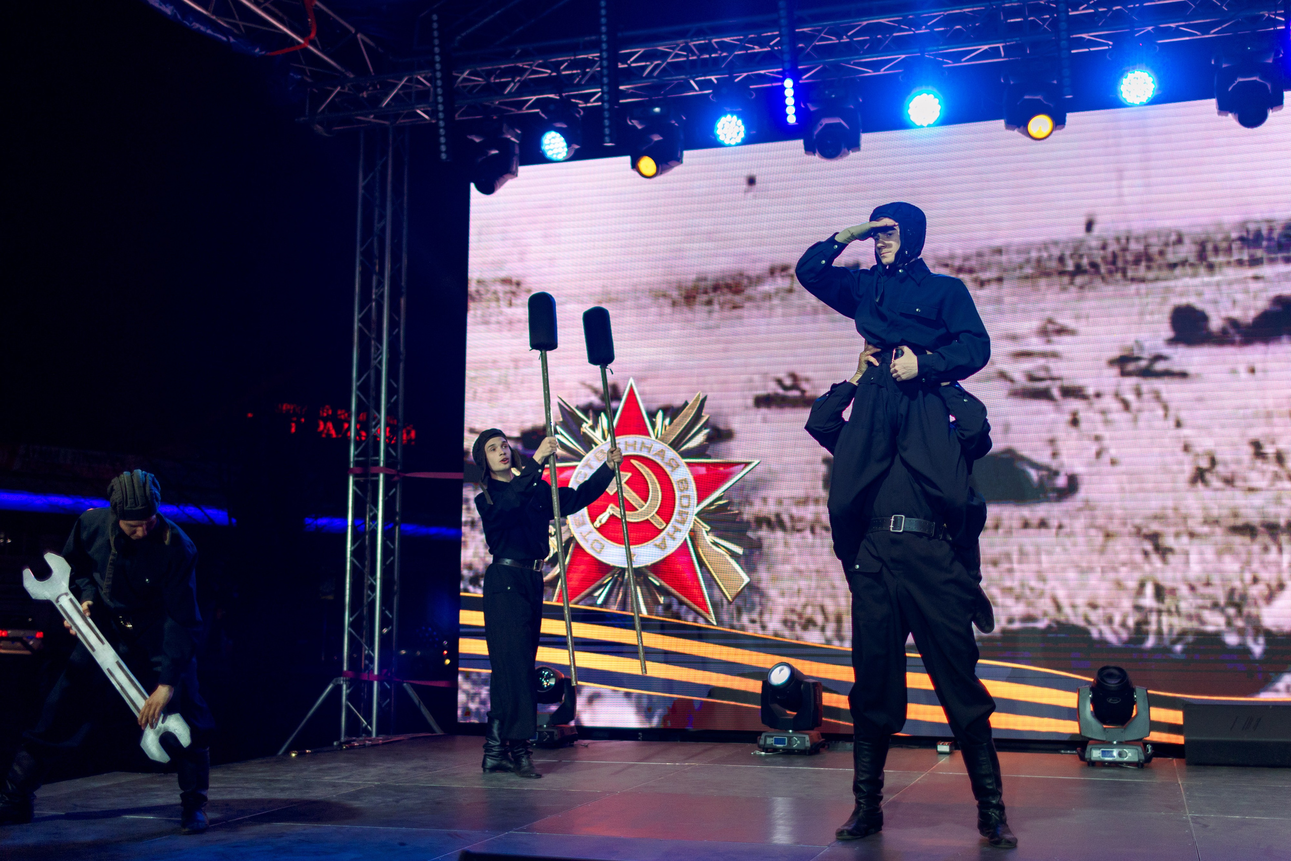 Концерт приуроченный к празднованию 80 лет победл. Свадебный и семейный фотограф в Улан-Удэ