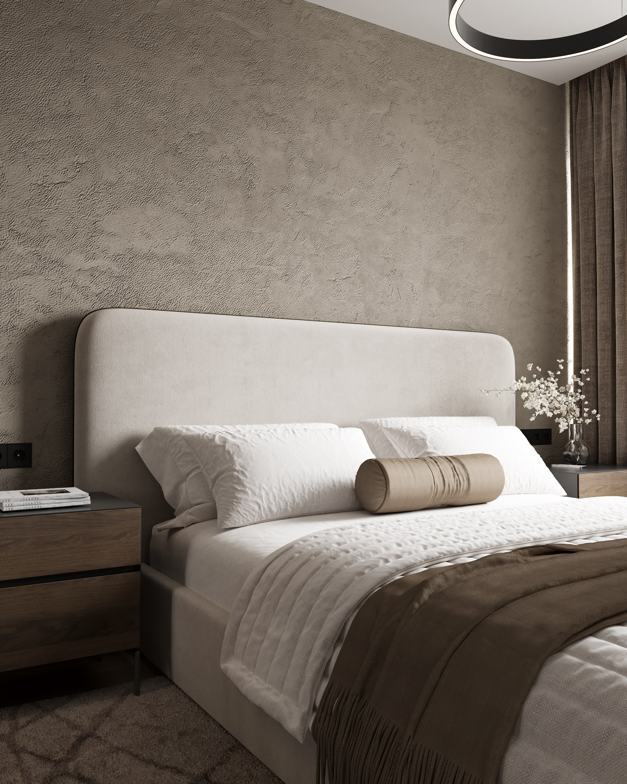 Modern Beige. Дизайн интерьера | 3D визуализация | Миланская Марина