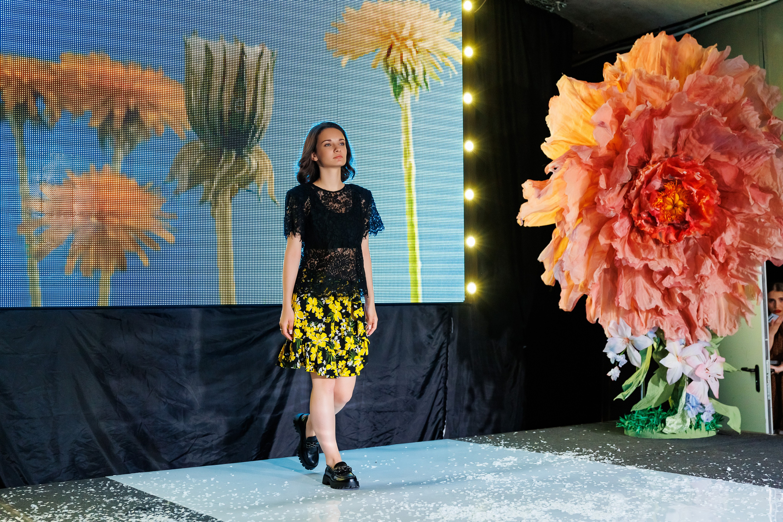 Показ Надежды Шибиной от журнала «Жираf». Фотограф Новосибирск — Наталья Гресь