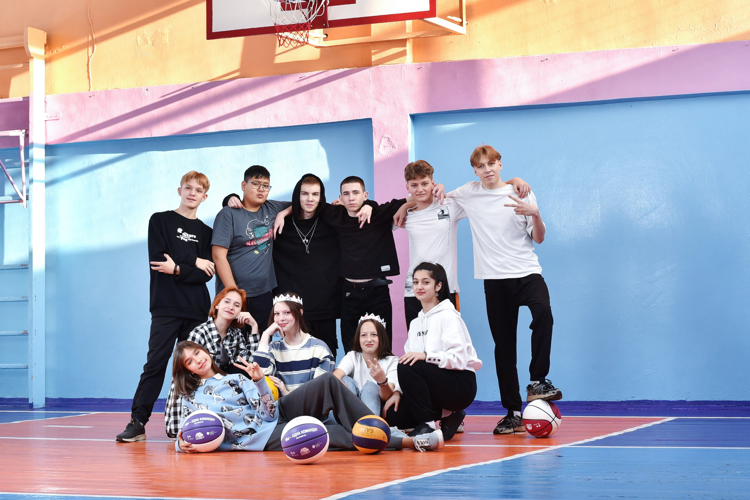 ФОТОСЕССИЯ В СПОРТИВНОМ ЗАЛЕ. Школьный фотограф ЛАРИСА МАТВЕЕНКО