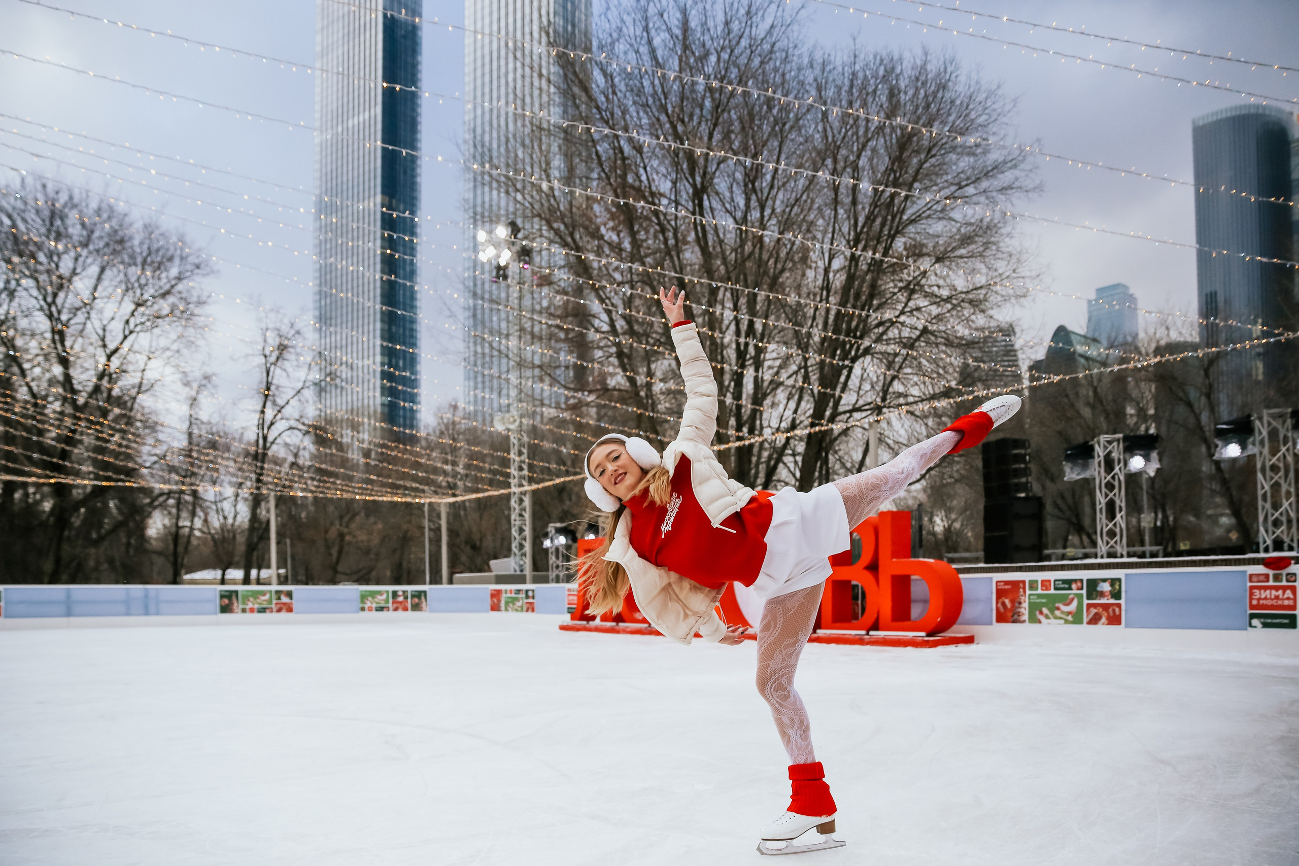 Ледовое шоу Сити каток Московское Чаепитие. Фотограф и видеограф Анна Домашенко