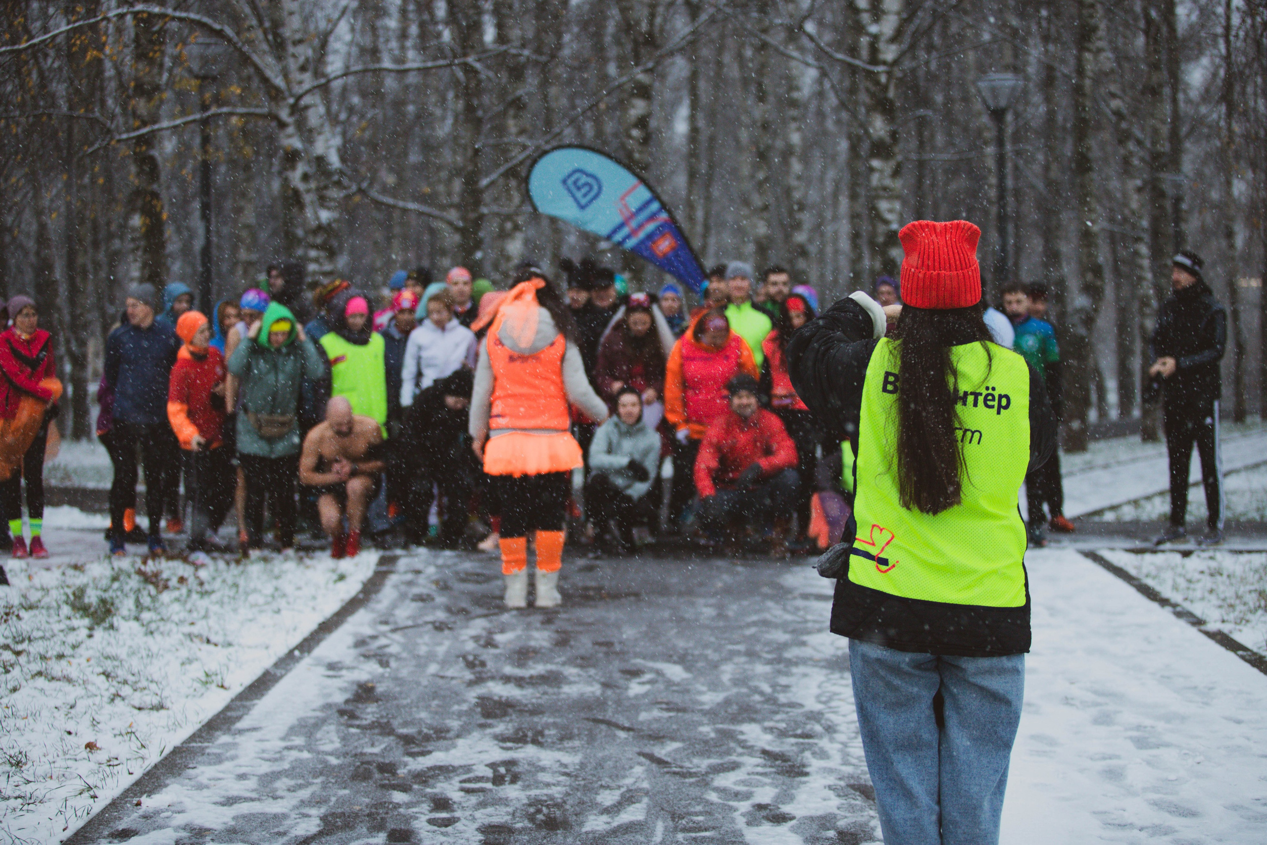 Снежные 5 Верст Бабушкинская. Александра Мельниченко/ Бегающий фотограф