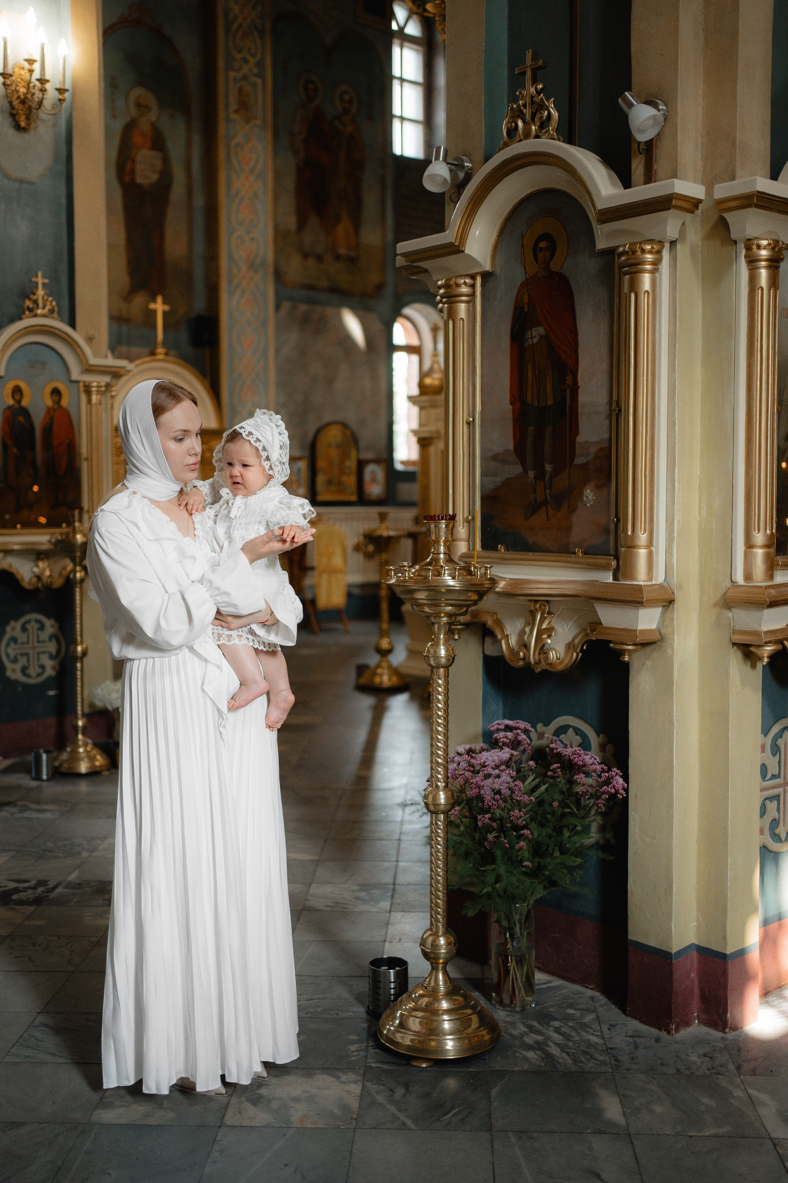 Таинство Крещения Миры. Семейный фотограф в Москве и в Домодедово Екатерина Патракова