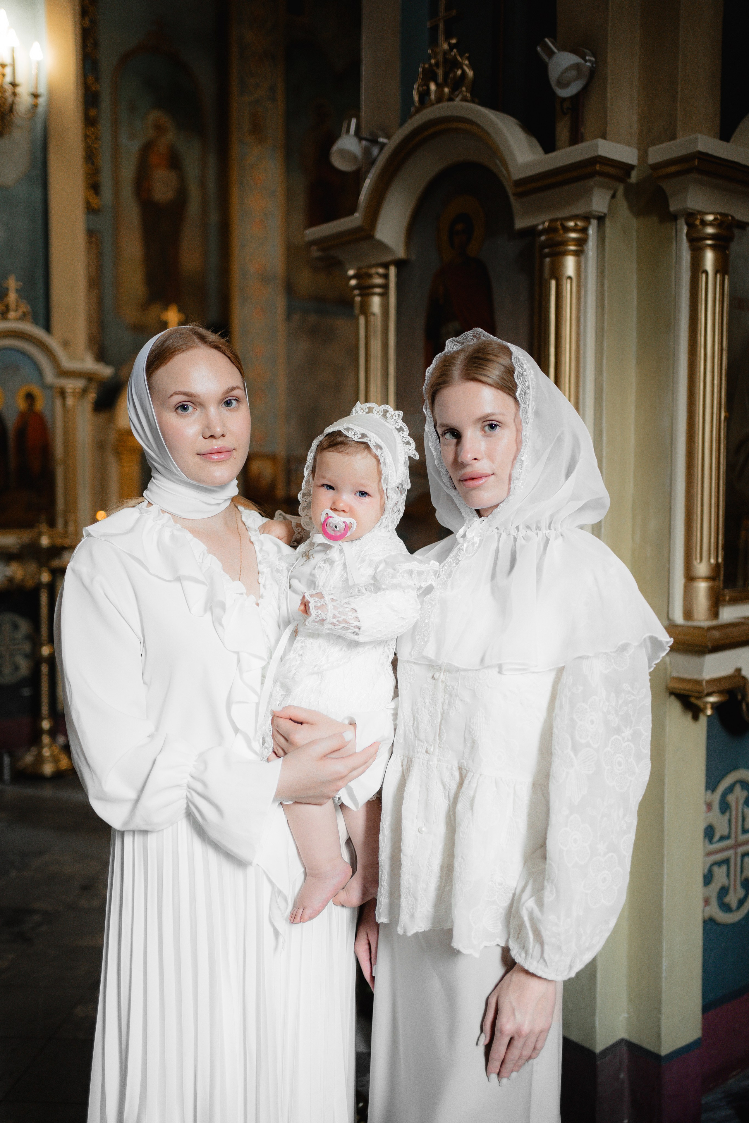 Таинство Крещения Миры. Семейный фотограф в Москве и в Домодедово Екатерина Патракова