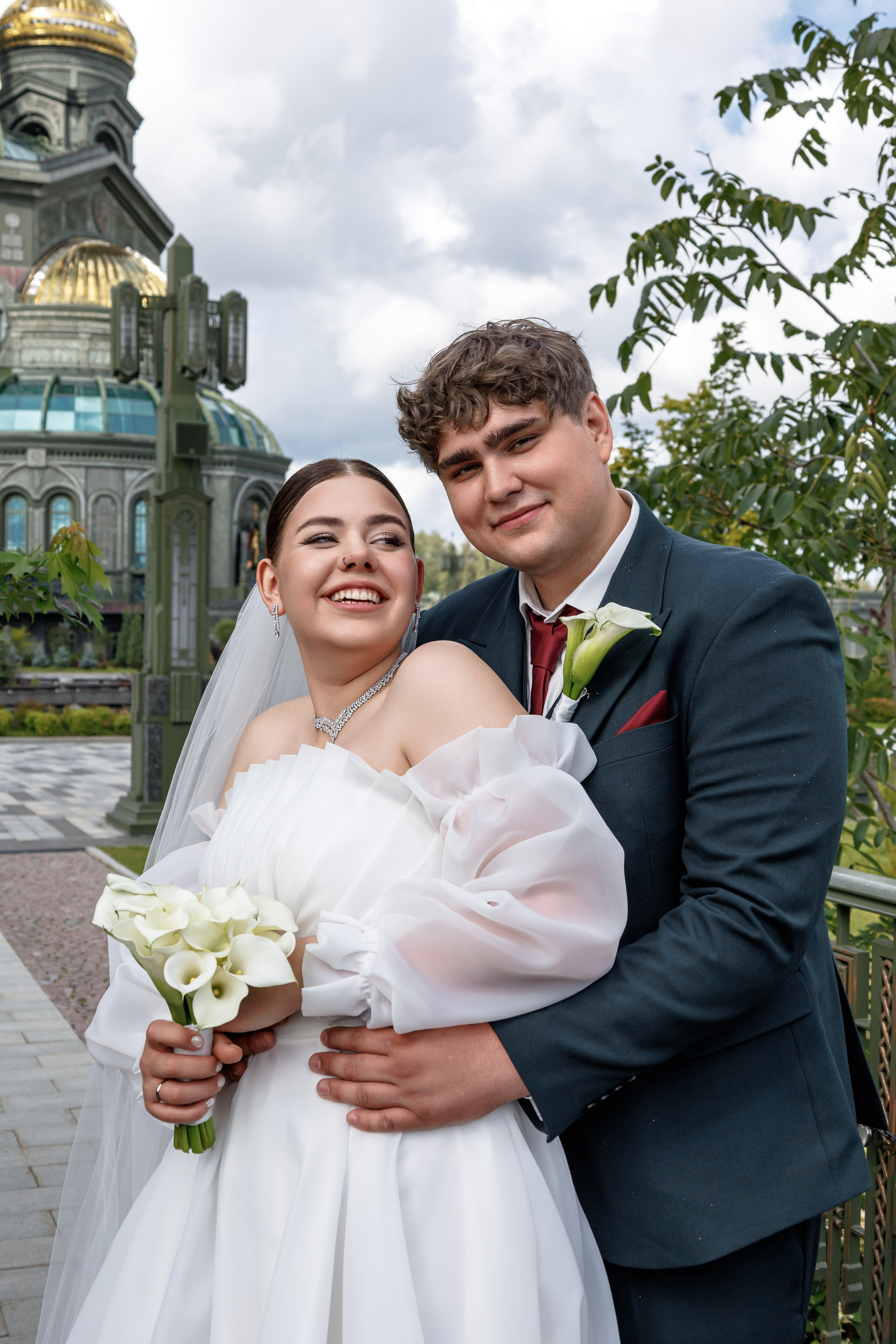 Свадебная прогулка. Контент и свадебный фотограф в Одинцово и Москве. Вакульчик Екатерина