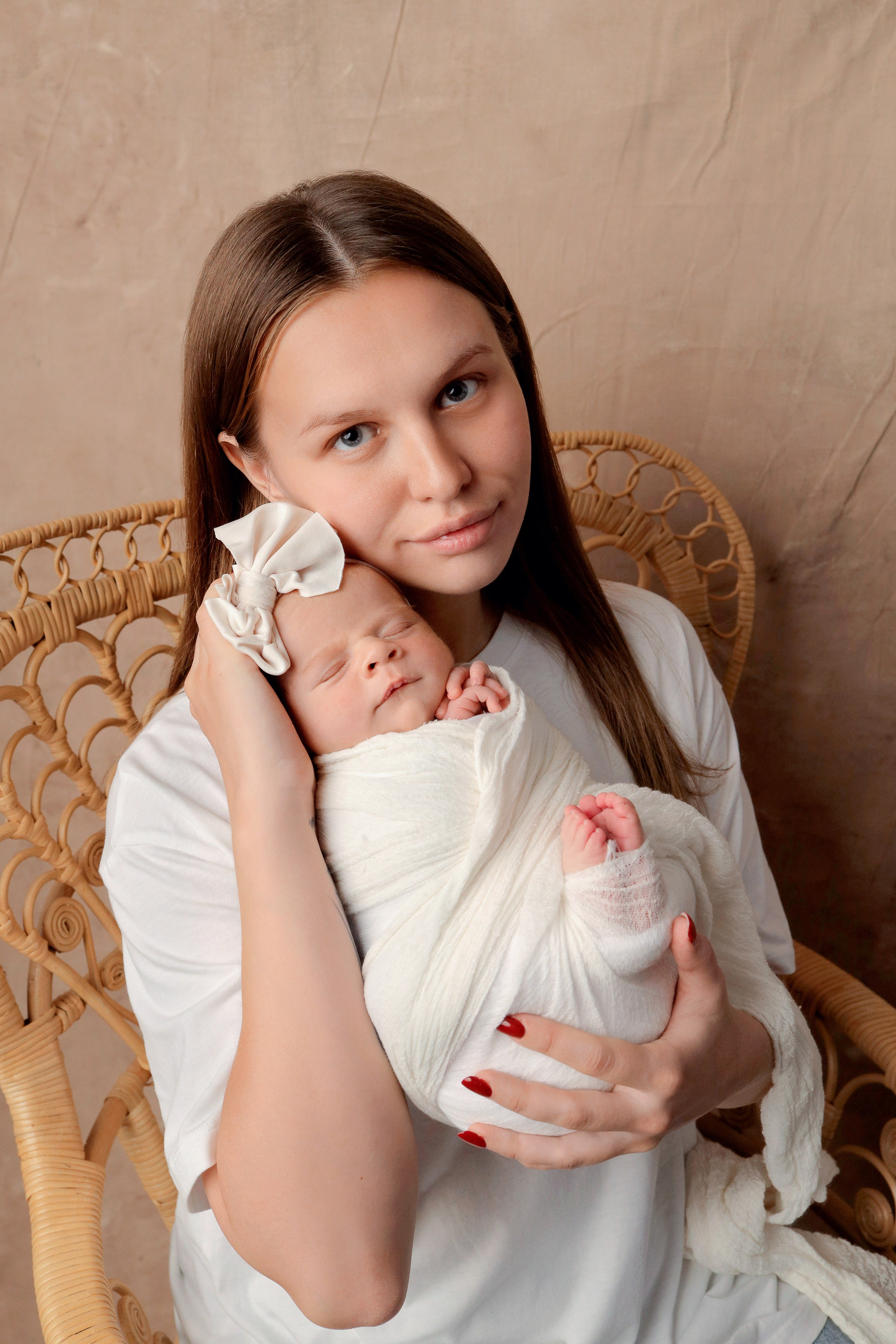 Василиса, 16 дней. Фотограф новорожденных в Новокузнецке Анна Горошникова