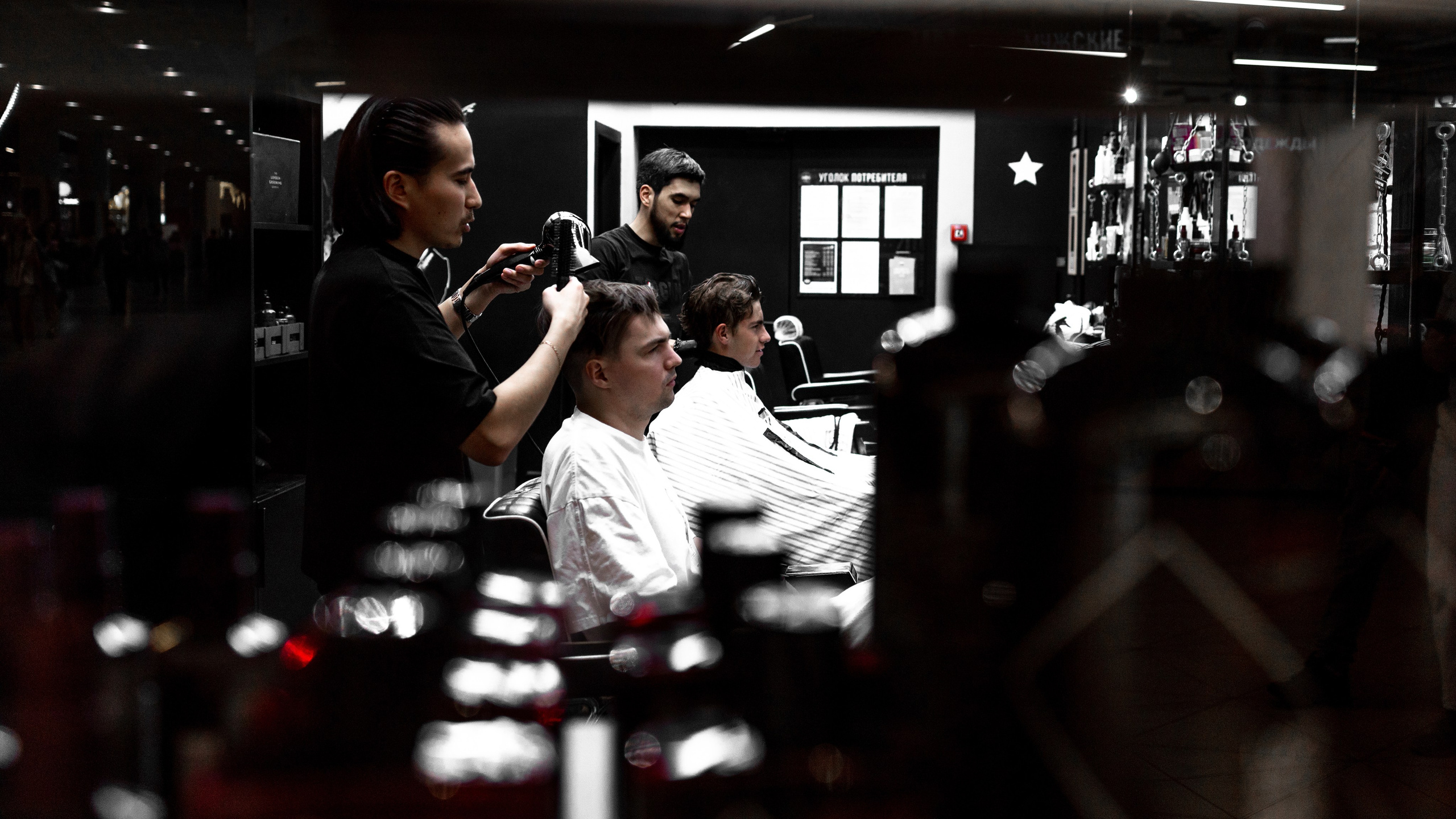 Барбершоп TopGun. Фотограф Нина Крутая Москва