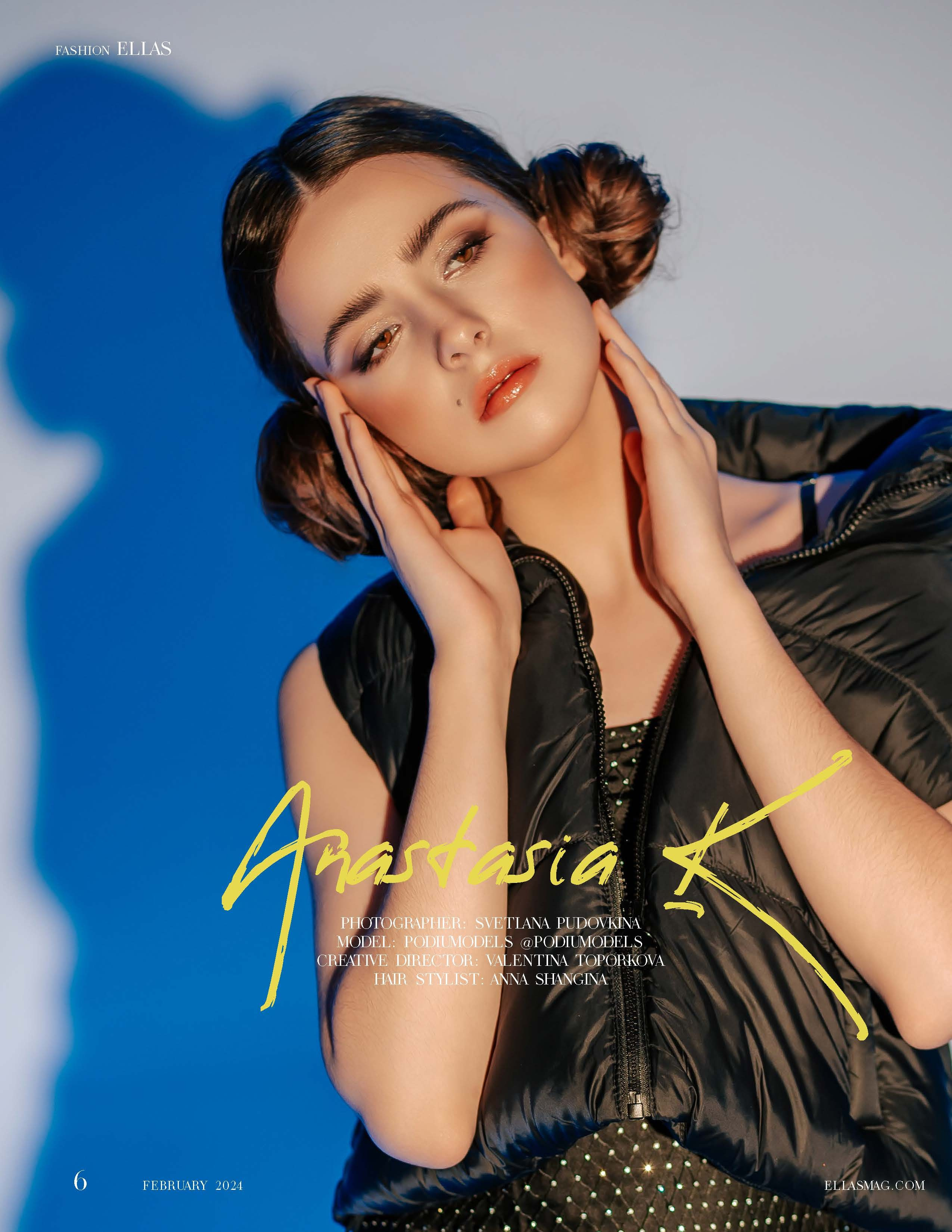 Публикация ELLAS MAGAZINE (PREMIUM Publication Madrid, Spain). Фотограф Тольятти Светлана Пудовкина