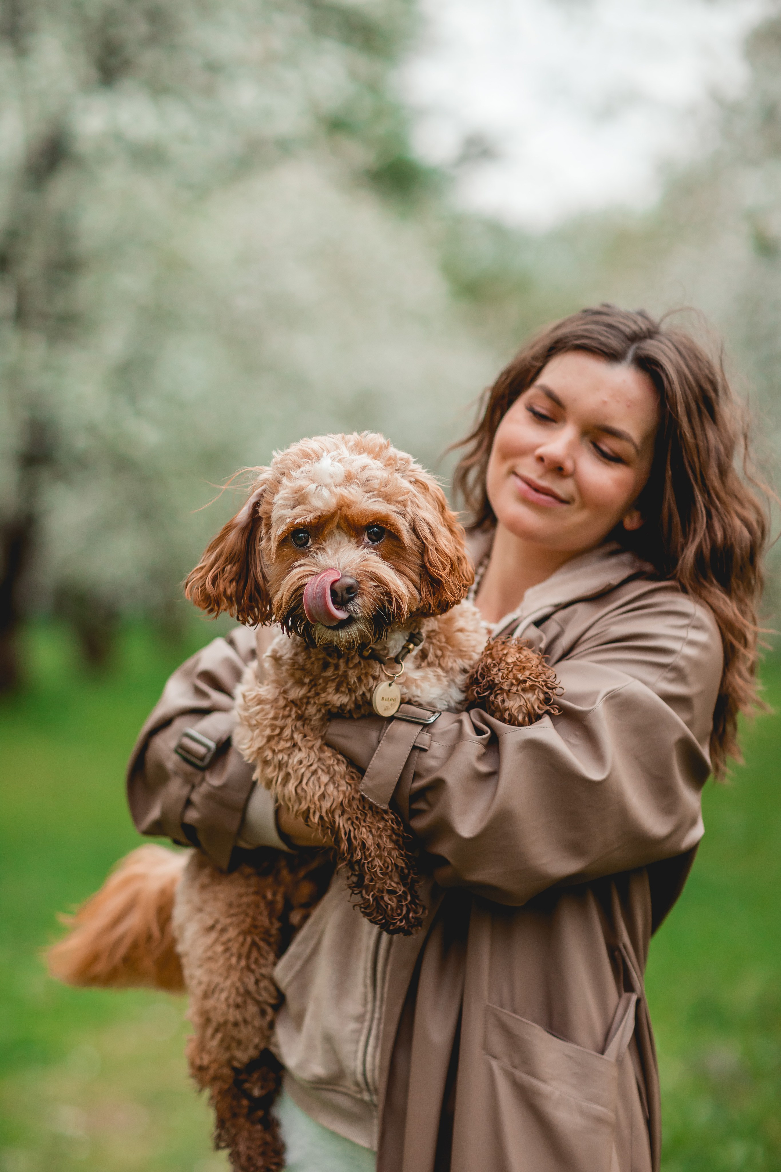 Ирина и Балу. Семейный фотограф анималист Мария Крючкова