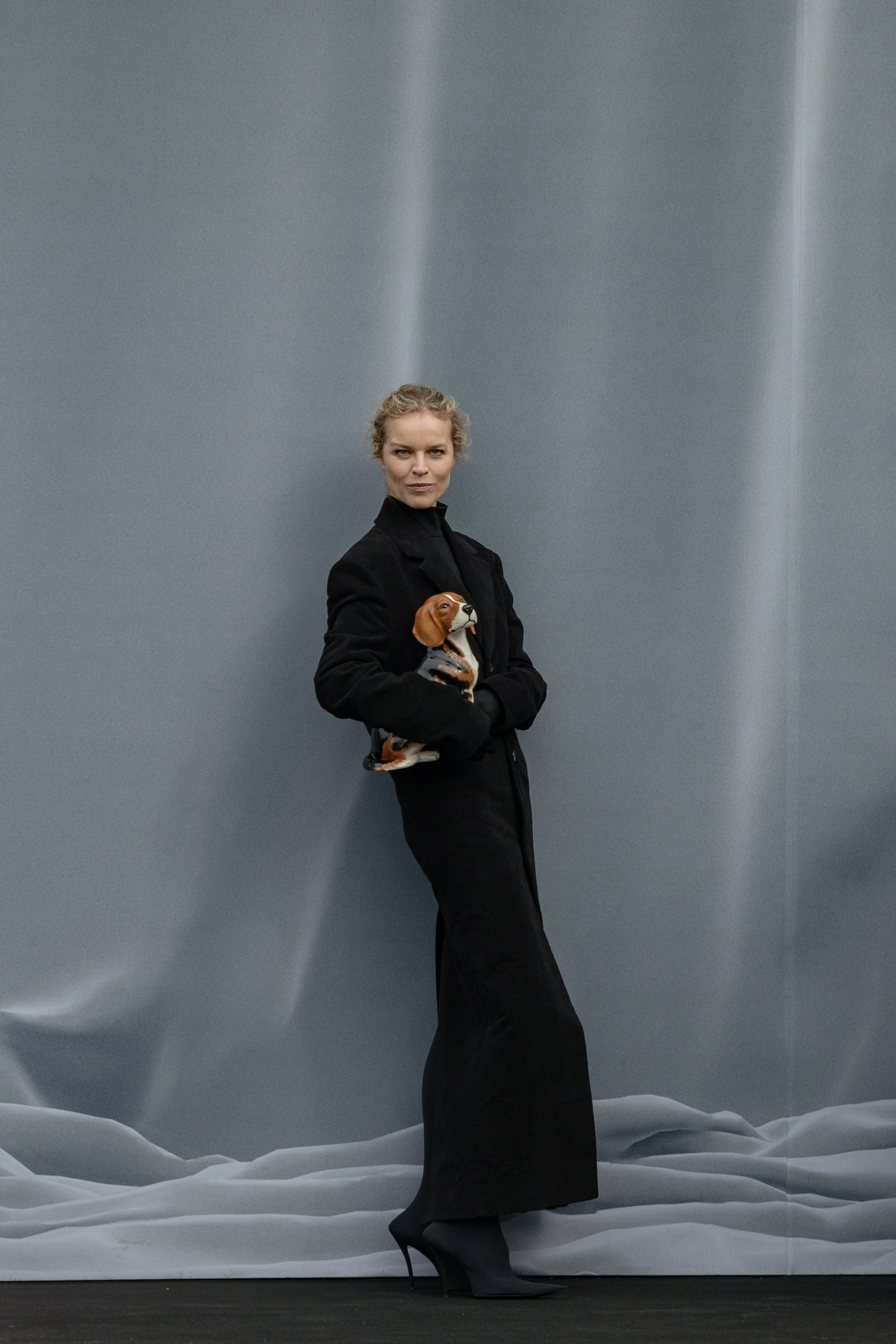 BALENCIAGA PFW WOMENSWEAR FALL-WINTER 24/25. Photographer in Milan Ivan Goncharov