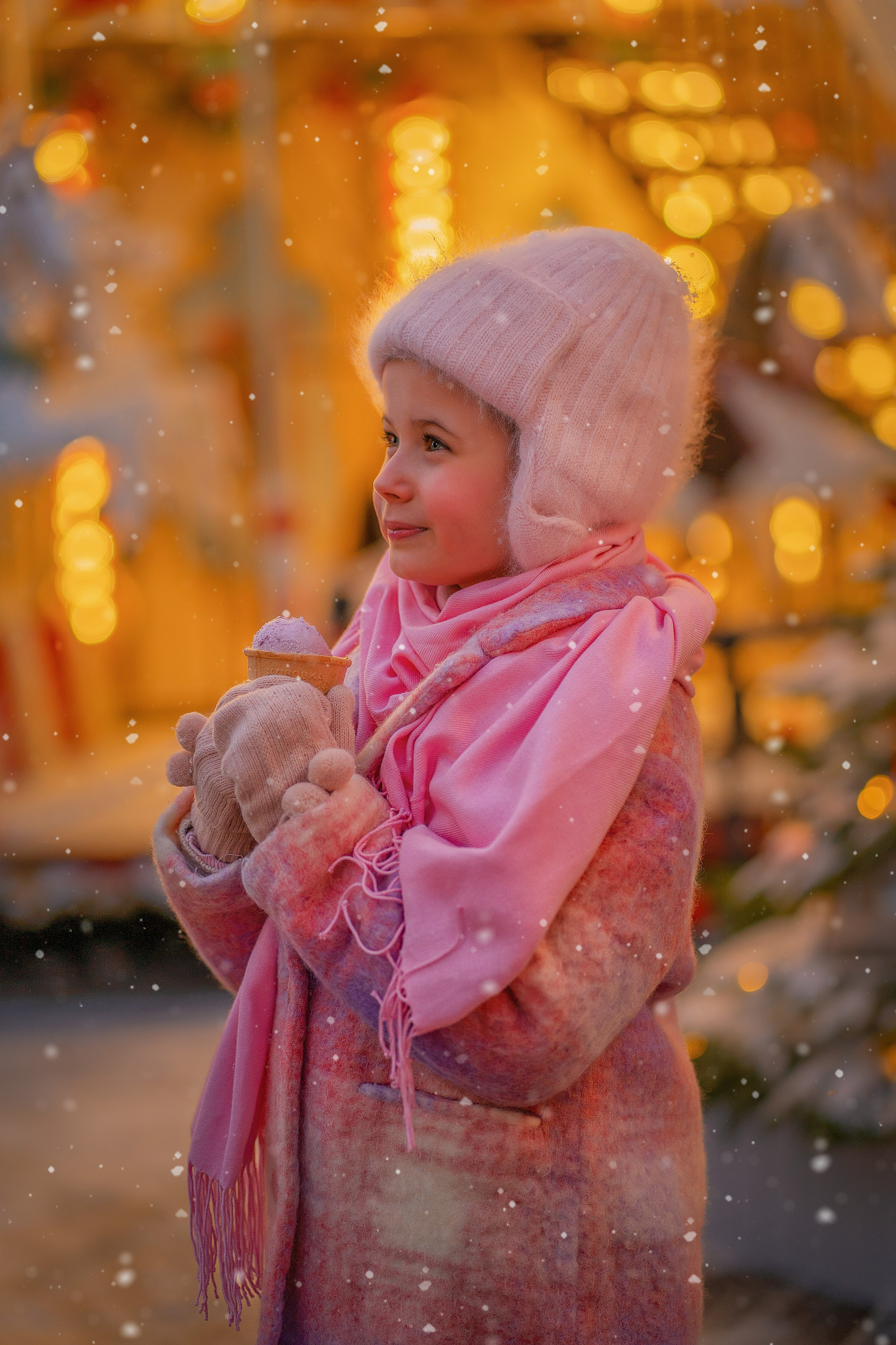 Детские новогодние и рождественские фотоистории. Детский и семейный фотограф в Москве и Подмосковье Настя Наумова