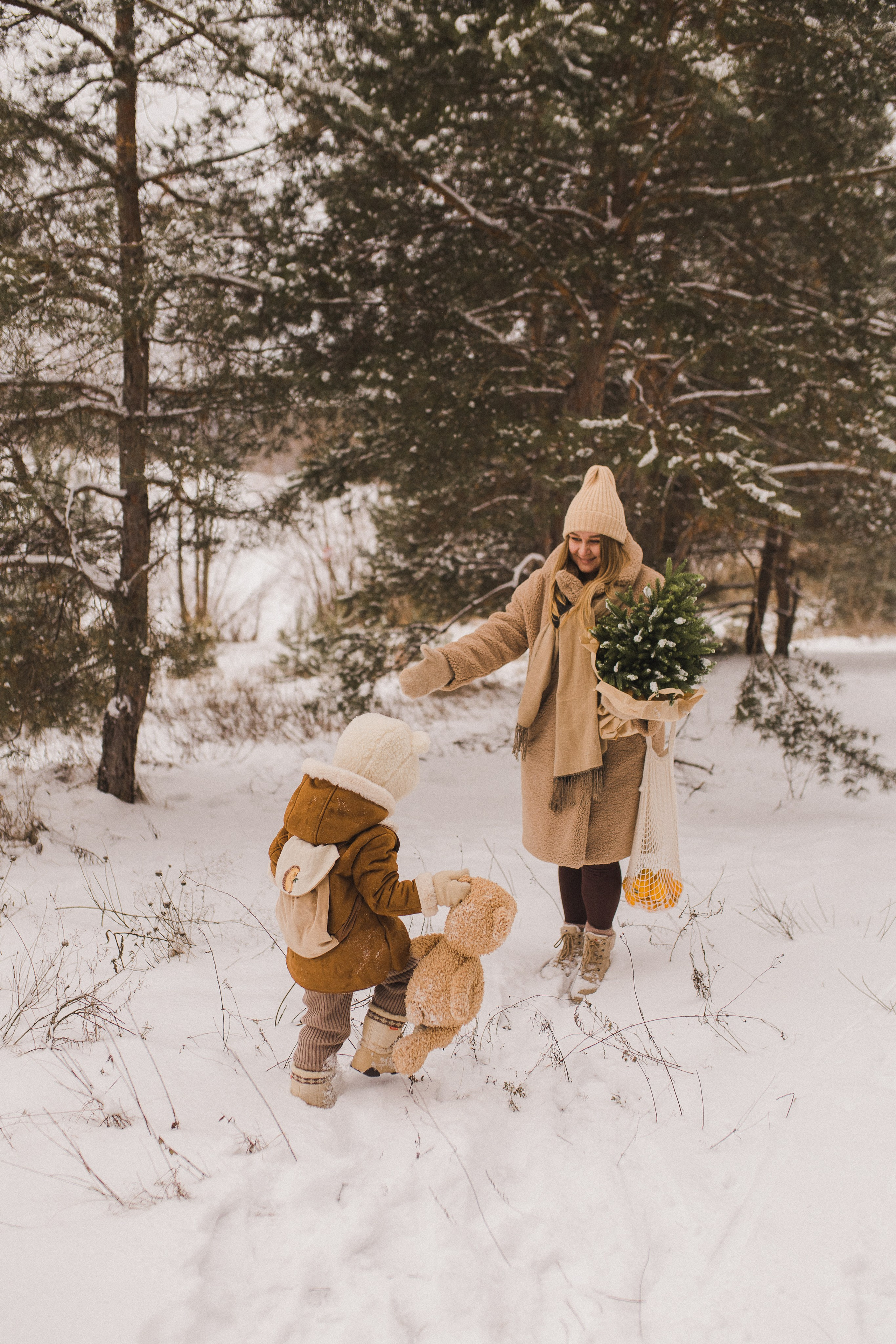 Зимние Даша и Кирюшка. Свадебный и семейный фотограф в Белгороде Евгения Курочкина