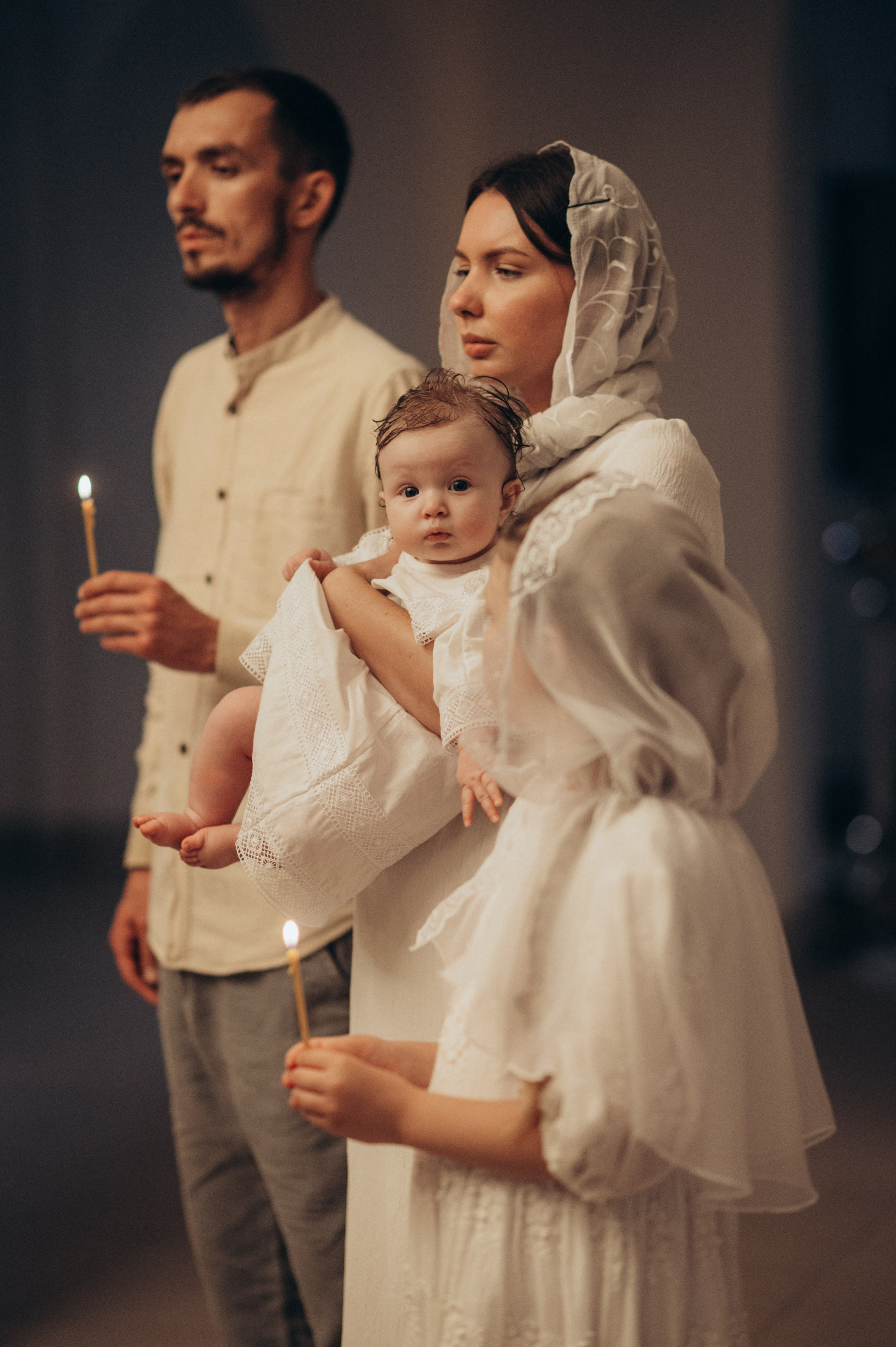 Крещение Машеньки. Семейный фотограф МОСКВА/Королёв