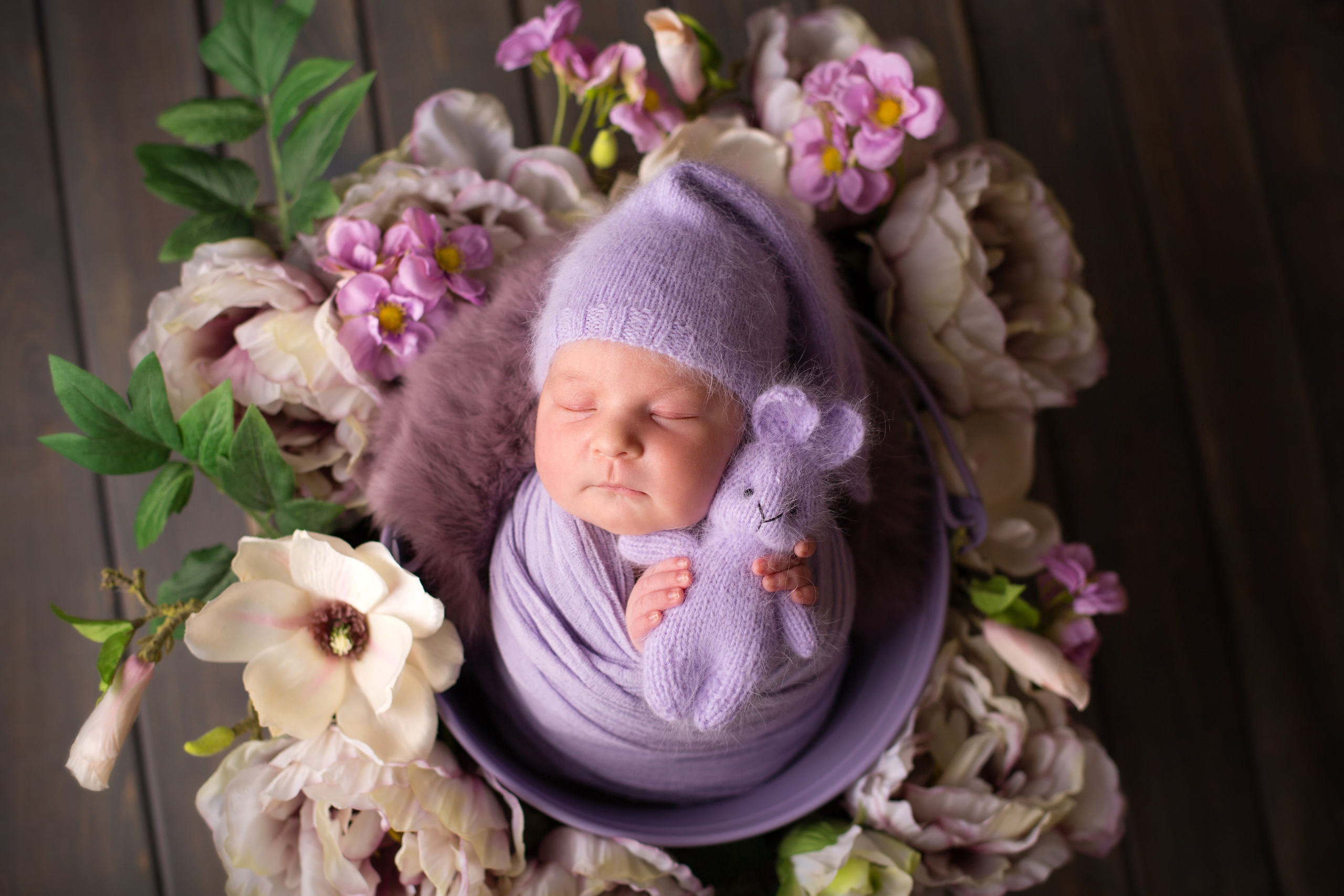 Новорождённые. Детский, семейный фотограф в Новороссийске Алла Околиздаева