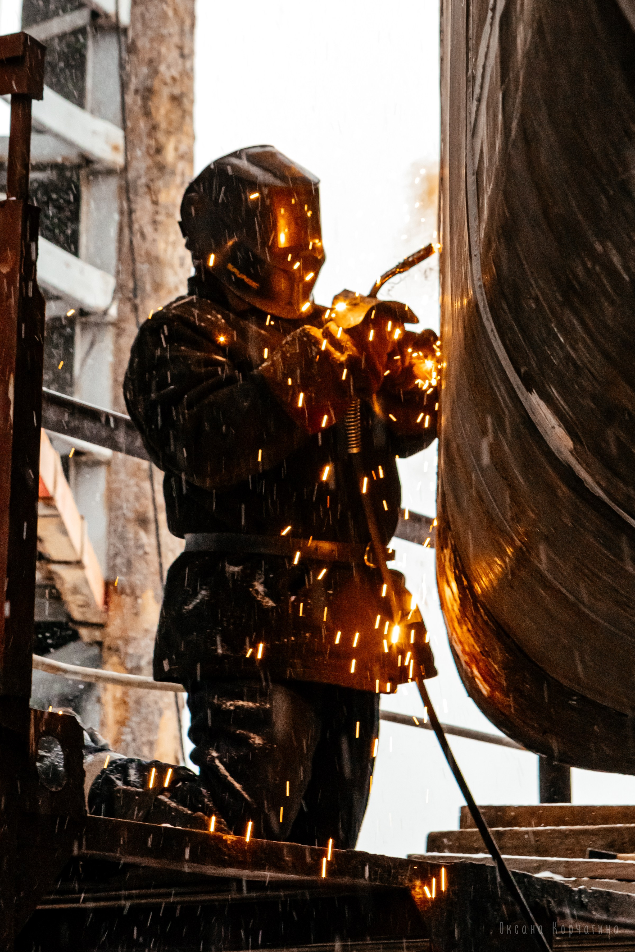 Судоремонтный центр. Фотограф в Красноярске Оксана Корчагина