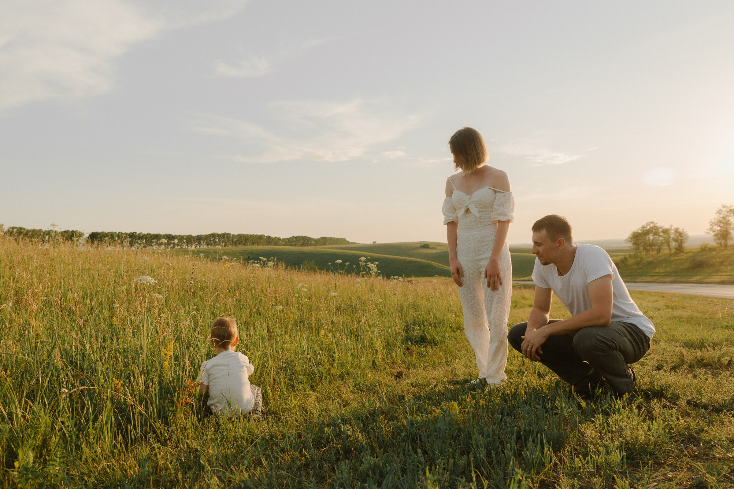 Виталя, Аня и Мирон. Фотограф Любовь Щербинина