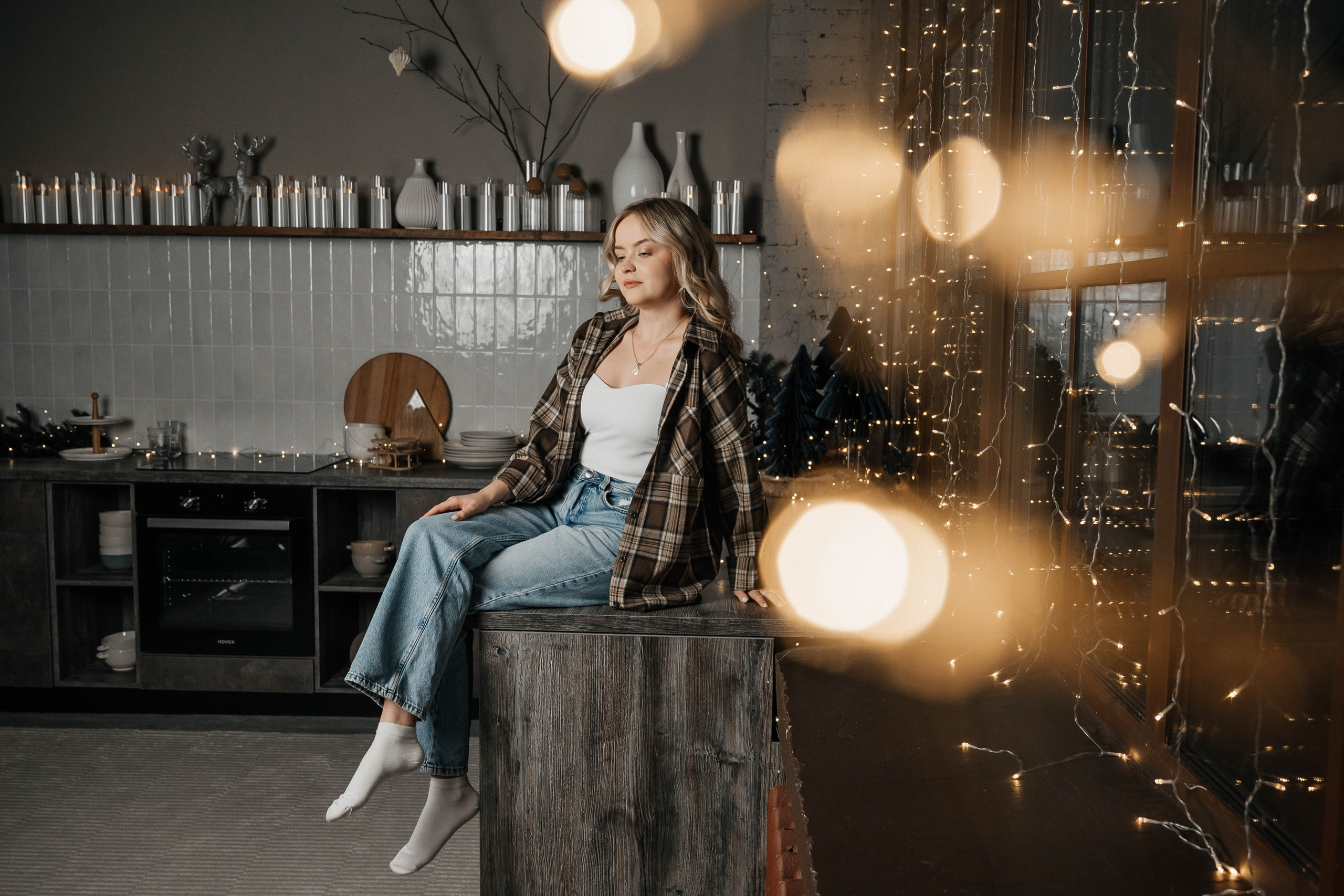 Новогодняя съёмка для Марии и Ивана. Свадебный и семейный фотограф г. Ярославль Савинская Анастасия