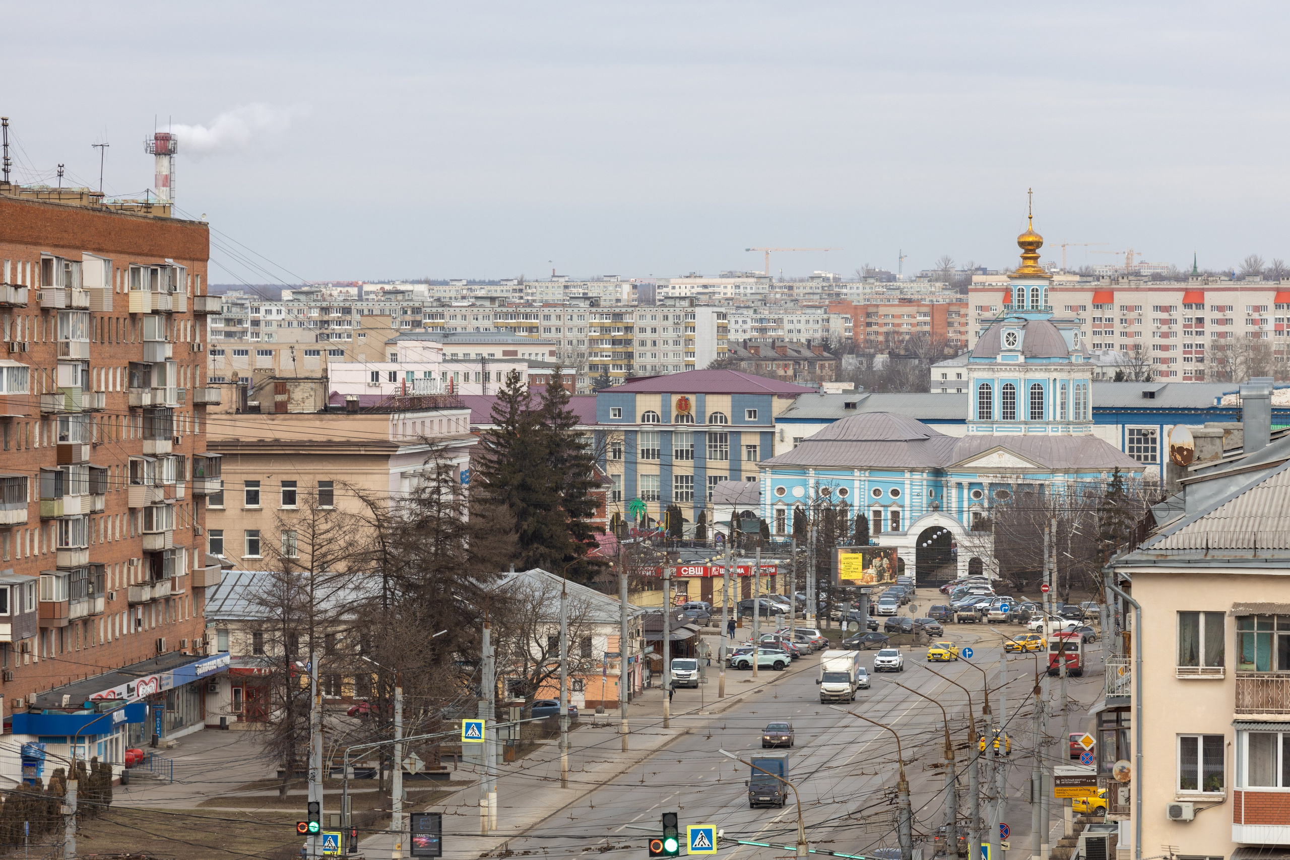 Виды на центр Тулы из СК Рояль. Фотограф в Туле Крупский АнДРей. Фотостудия «КАДР71» в Туле